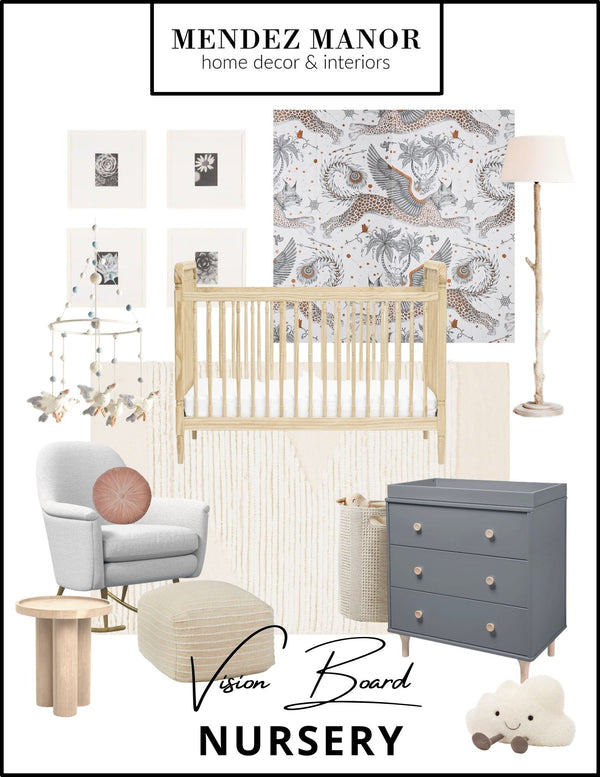 Whimsical Nursery Design - Mendez Manor