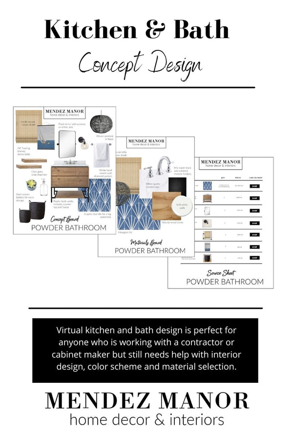 Kitchen & Bath Concept Design: Our New Virtual Design Package - Mendez ...