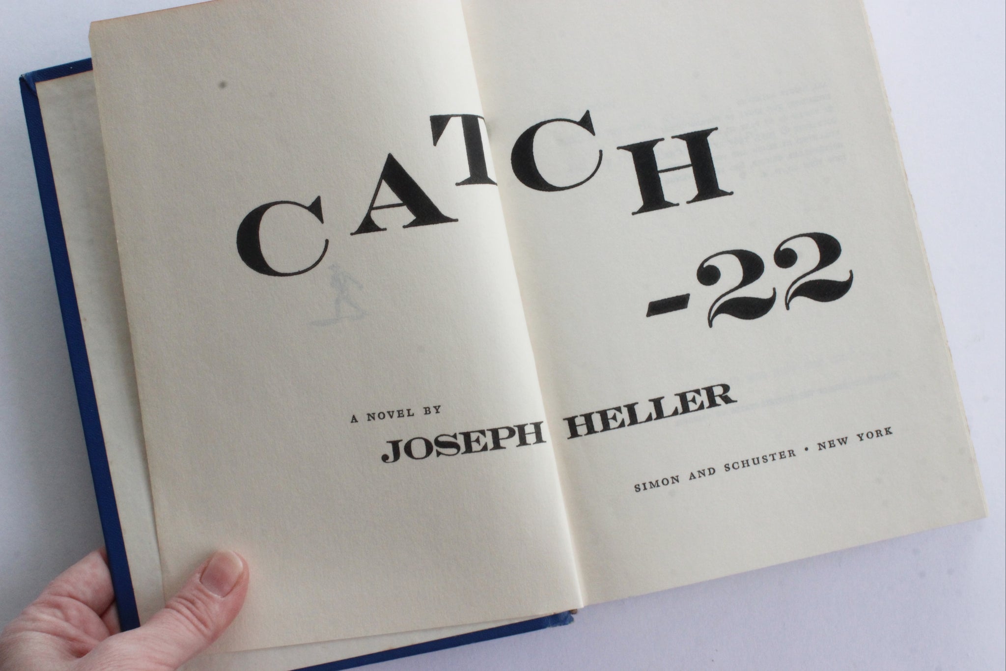 Vintage 1961 Edition of "Catch - 22", Hardcover Book, Novel by Joseph Heller