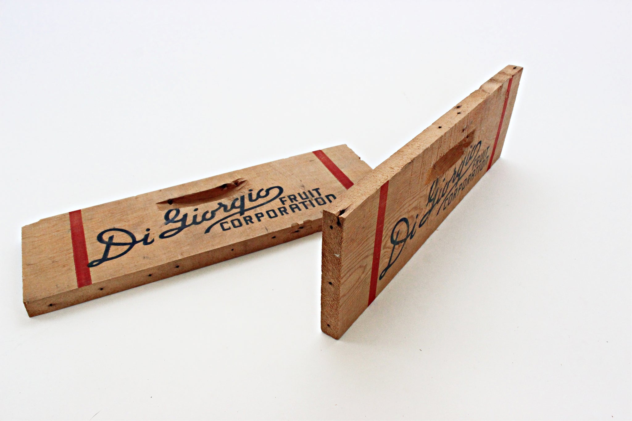 Vintage Wooden Sign, Fruit Box Crate Board