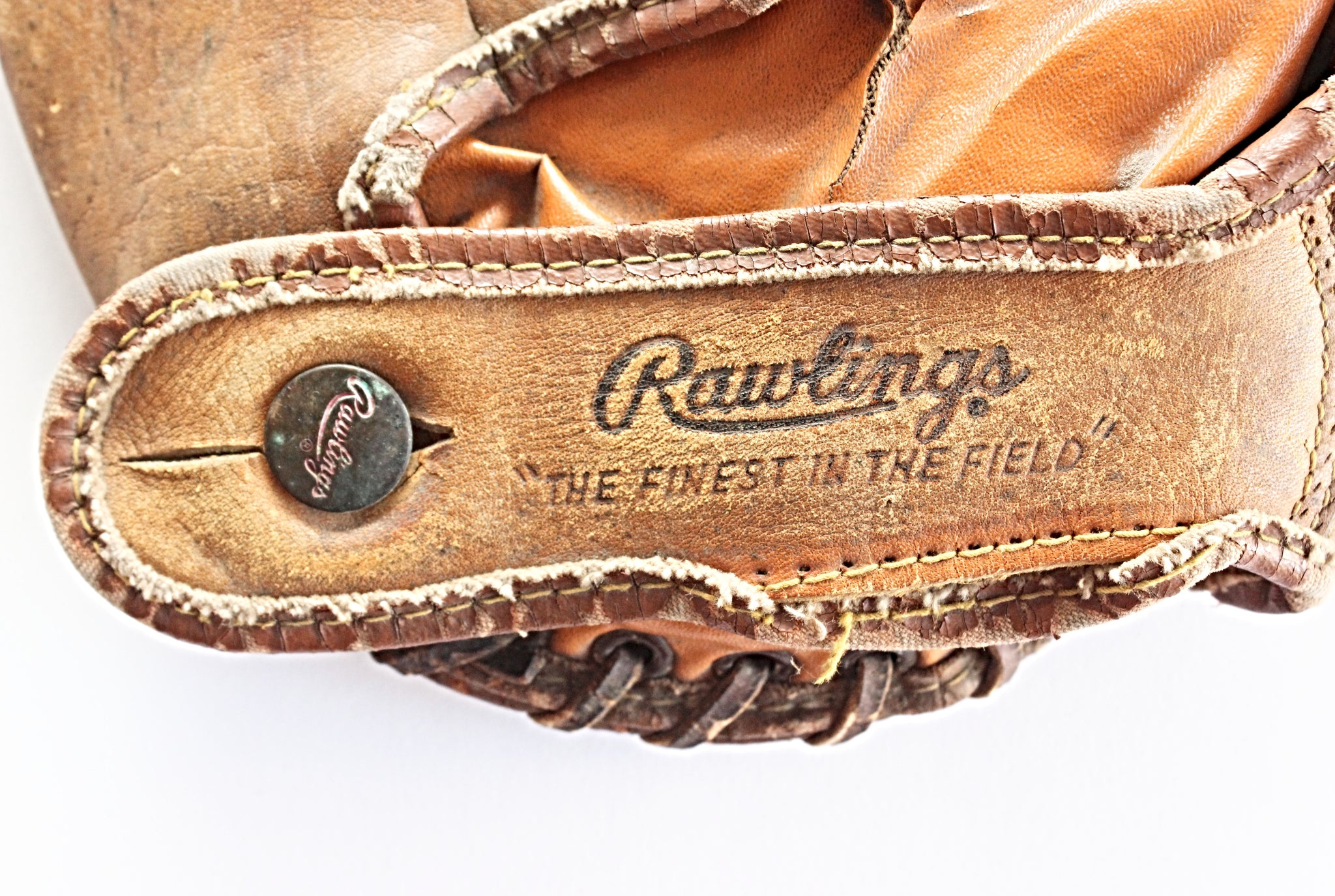 vintage Rawlings baseball glove