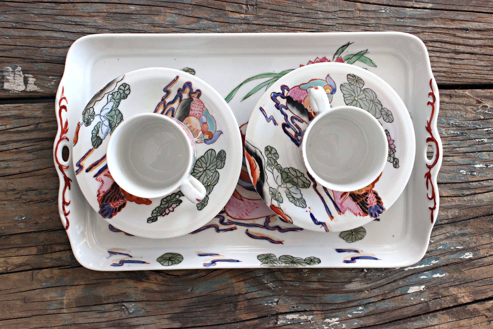 Vintage Chinese Tea/Espresso Set