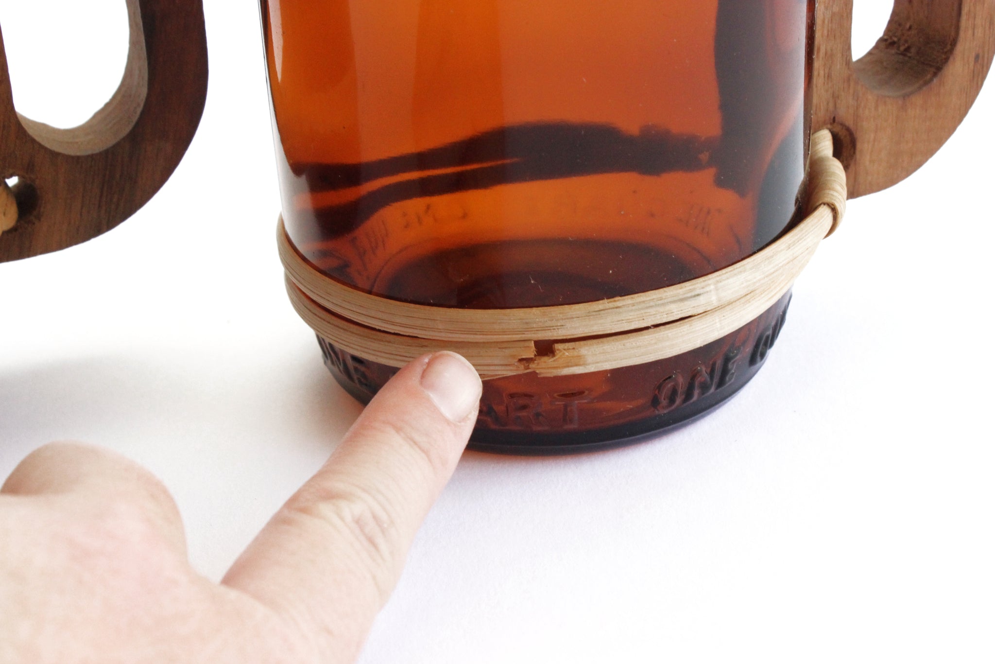 Hand crafted Beer Mugs, Repurposed Wine Bottle Beer Mugs