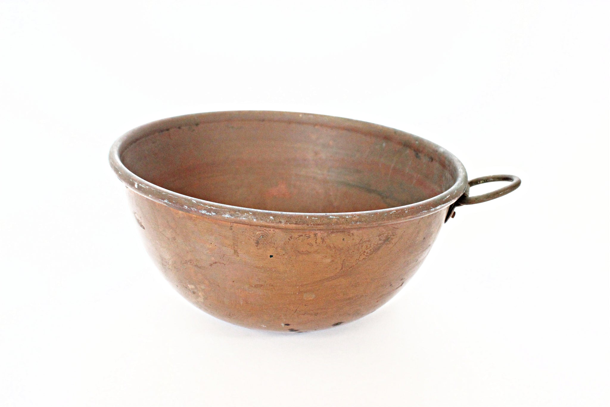 Antique Copper Mixing Bowl