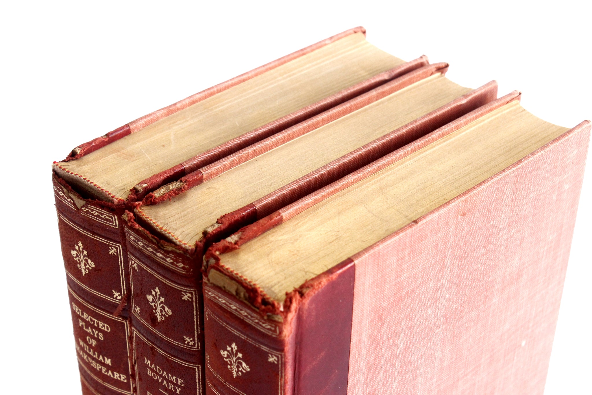 Set of 3 Vintage Classic Novels, Hardcover Books