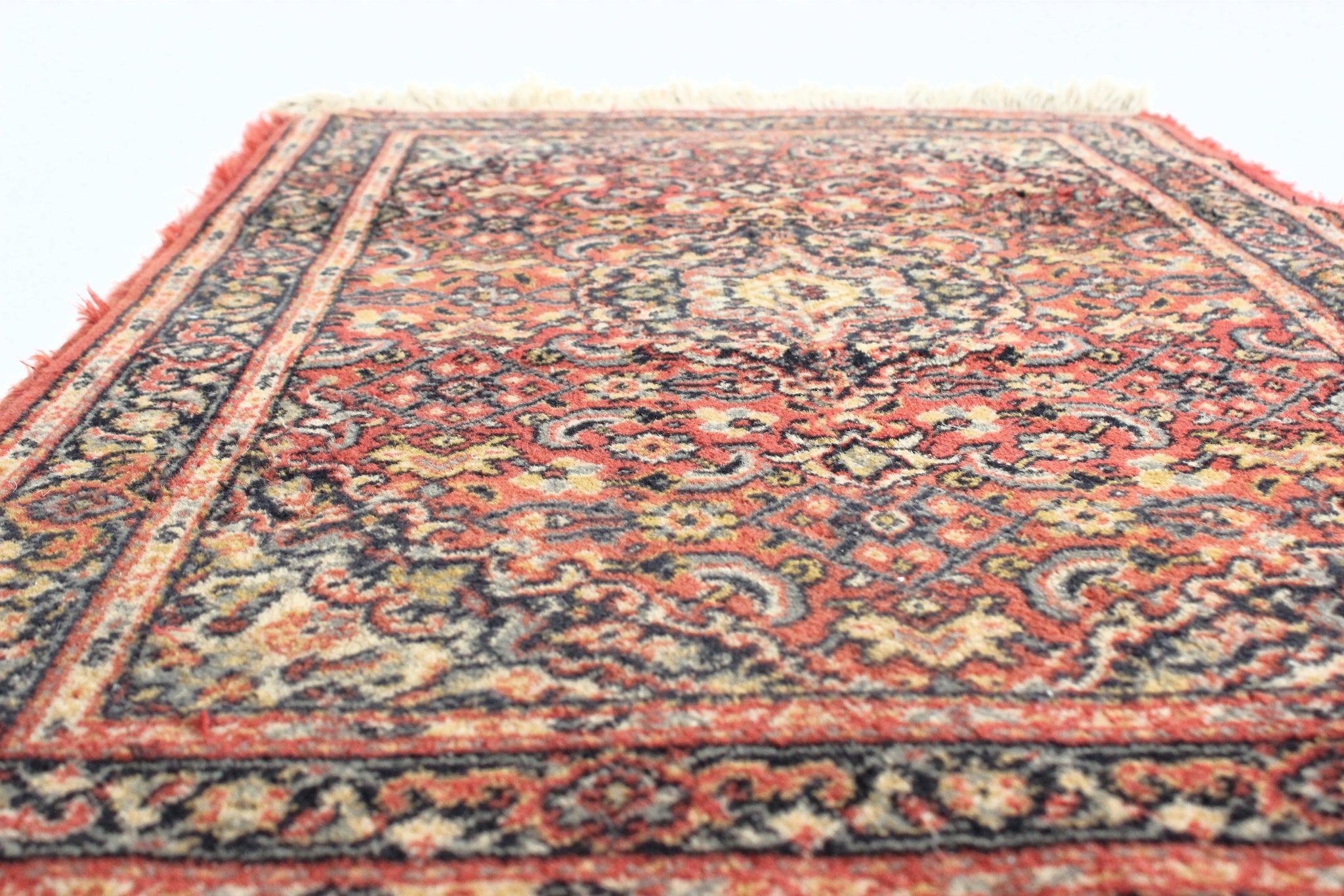 Vintage Area Rug, Kismet Fine Wool Rug, Traditional Persian Style Rug