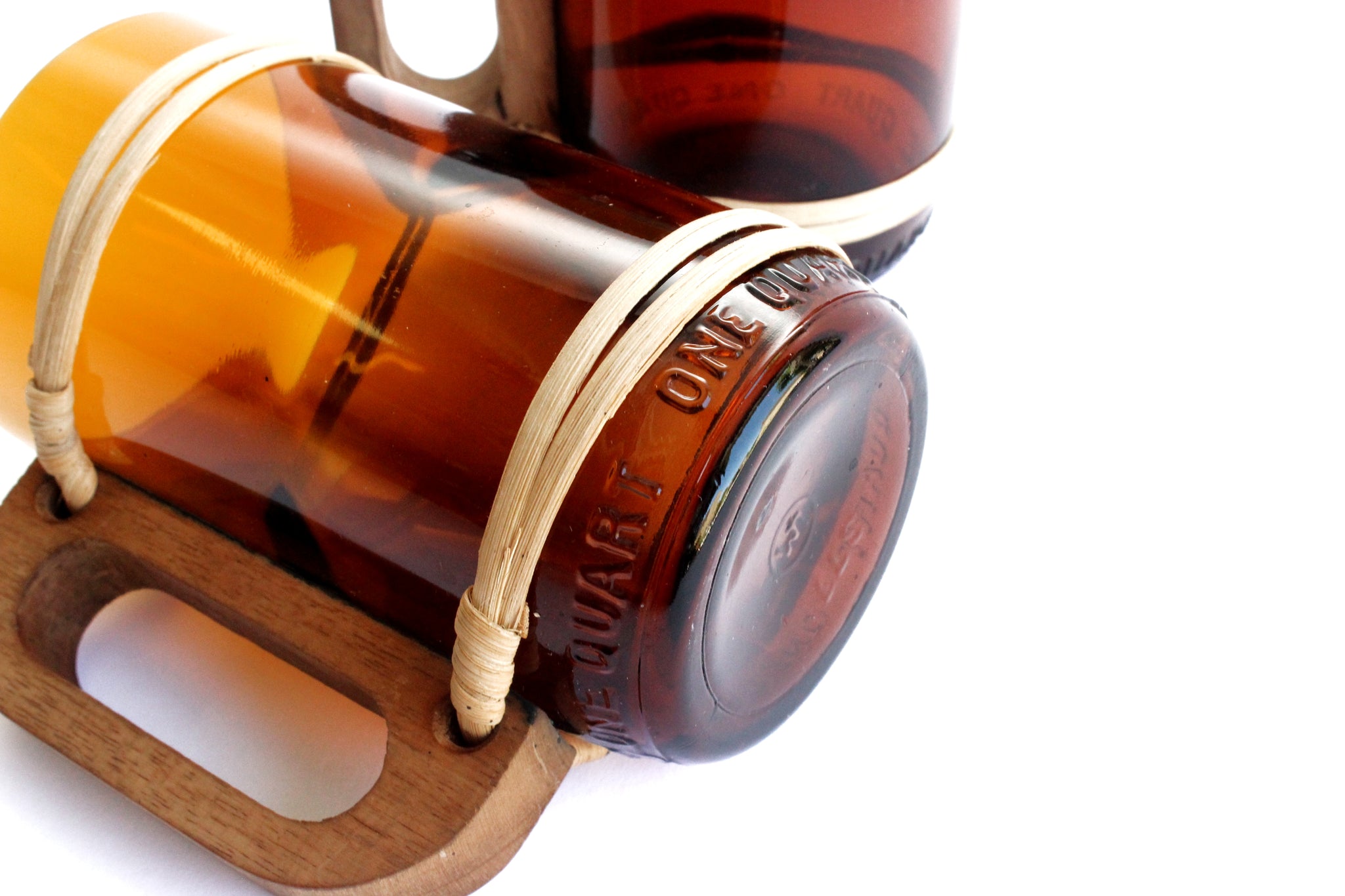 Hand crafted Beer Mugs, Repurposed Wine Bottle Beer Mugs