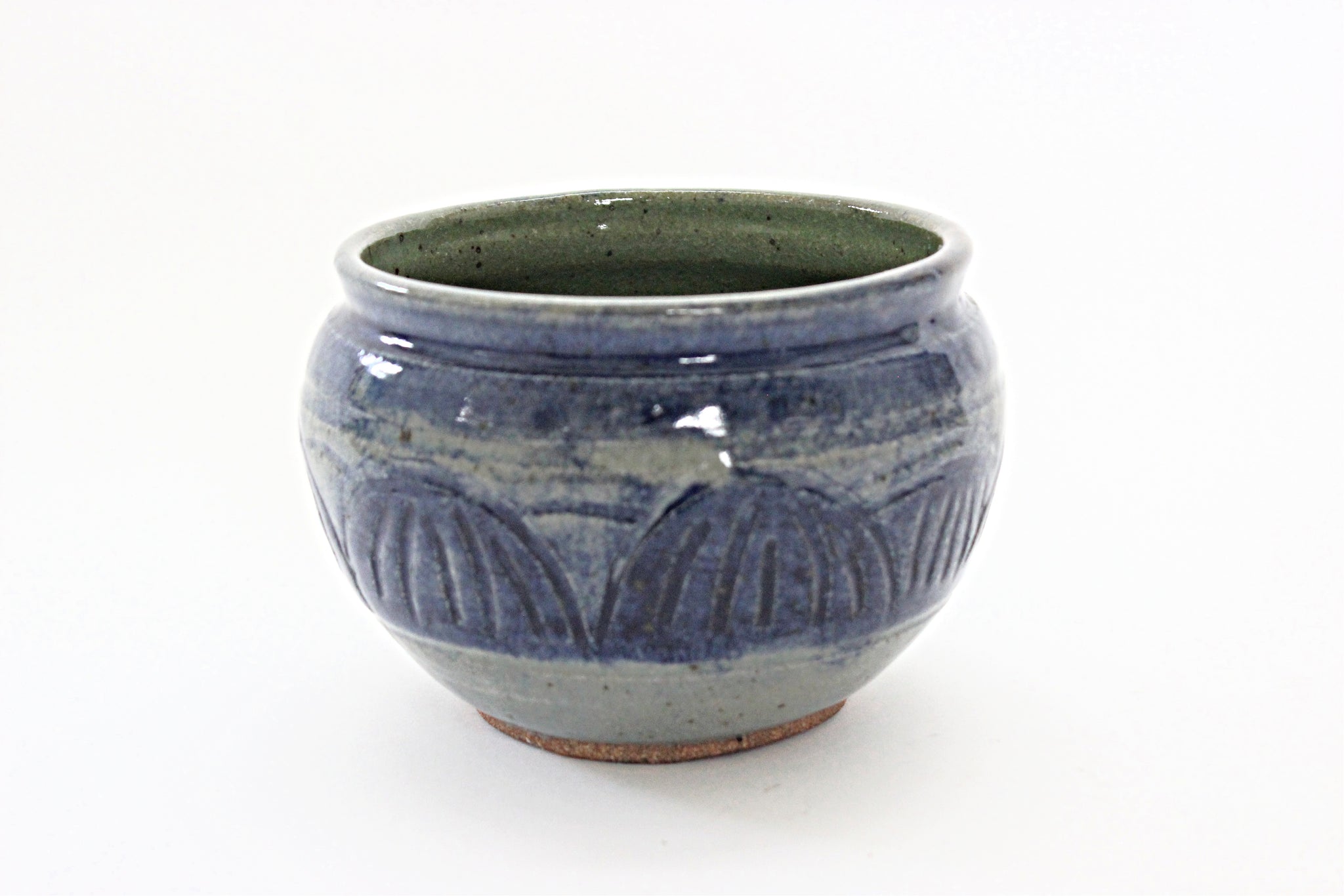 Stoneware Planter Bowl, Small Indoor Planter