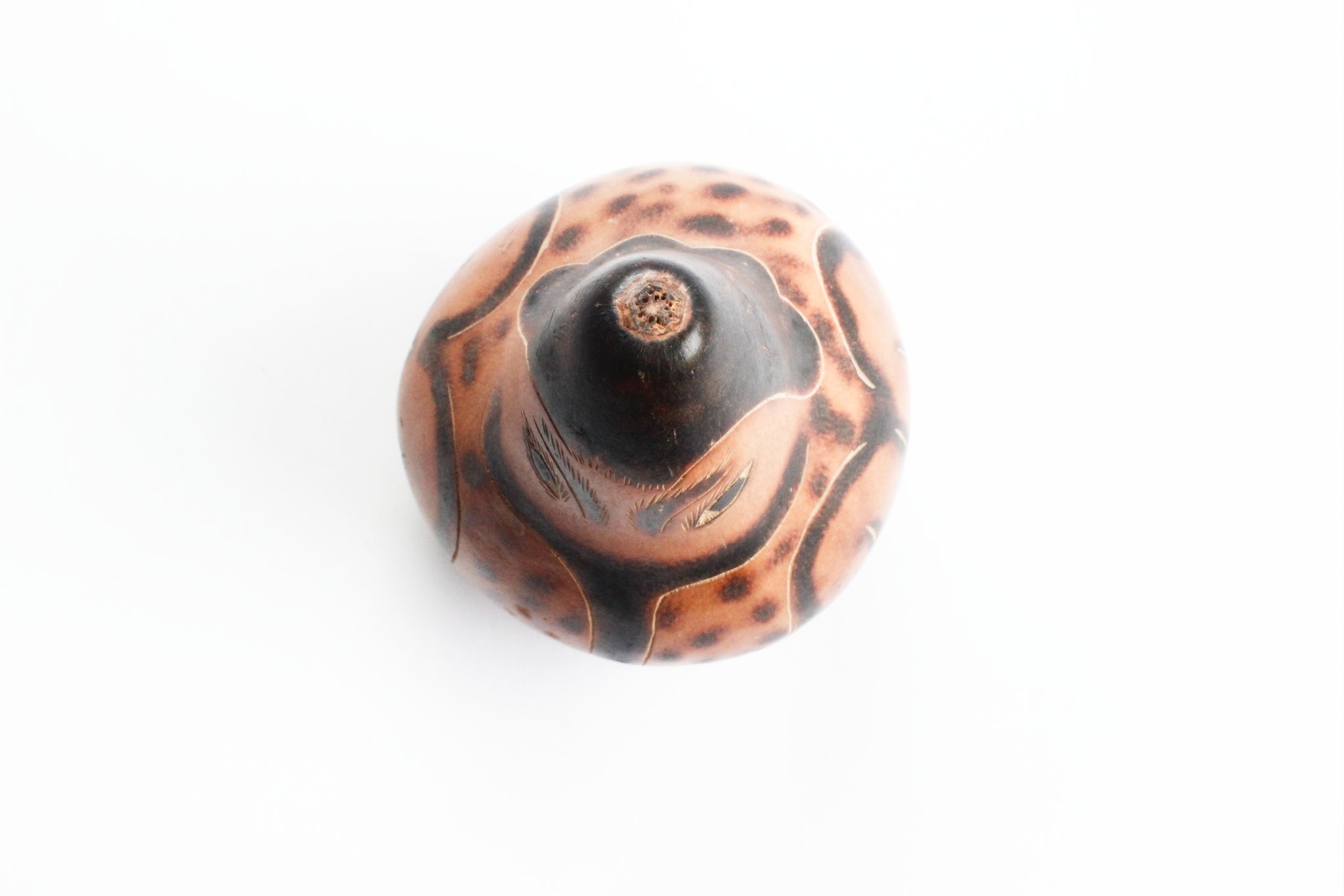 Mates Burilados, Peruvian Folk Art, Etched Decorative Gourd