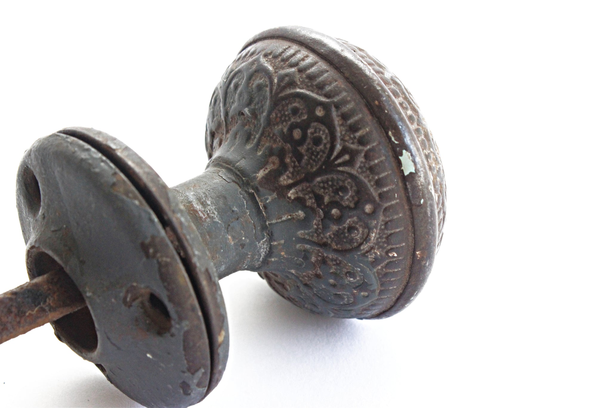 Antique Bronze Door Knobs, Victorian Style Door Knob Set
