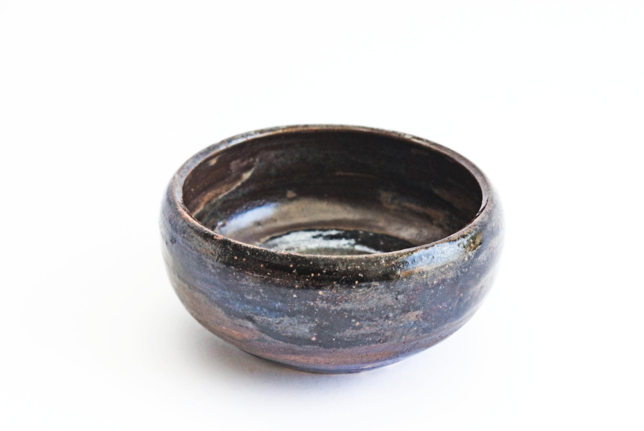 Vintage Stoneware Bowl, Handmade Trinket Bowl