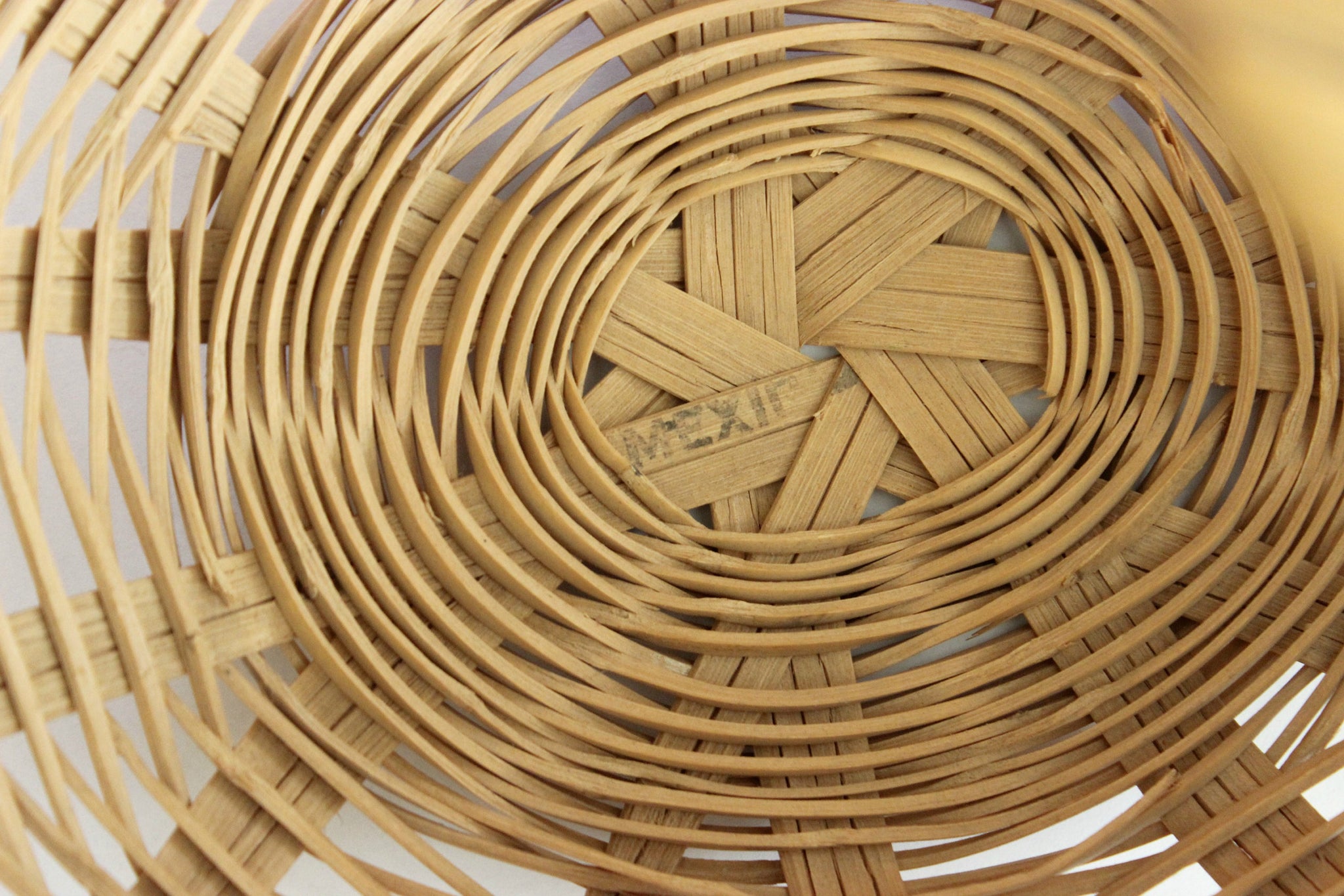 Wicker Easter Basket Made In Mexico