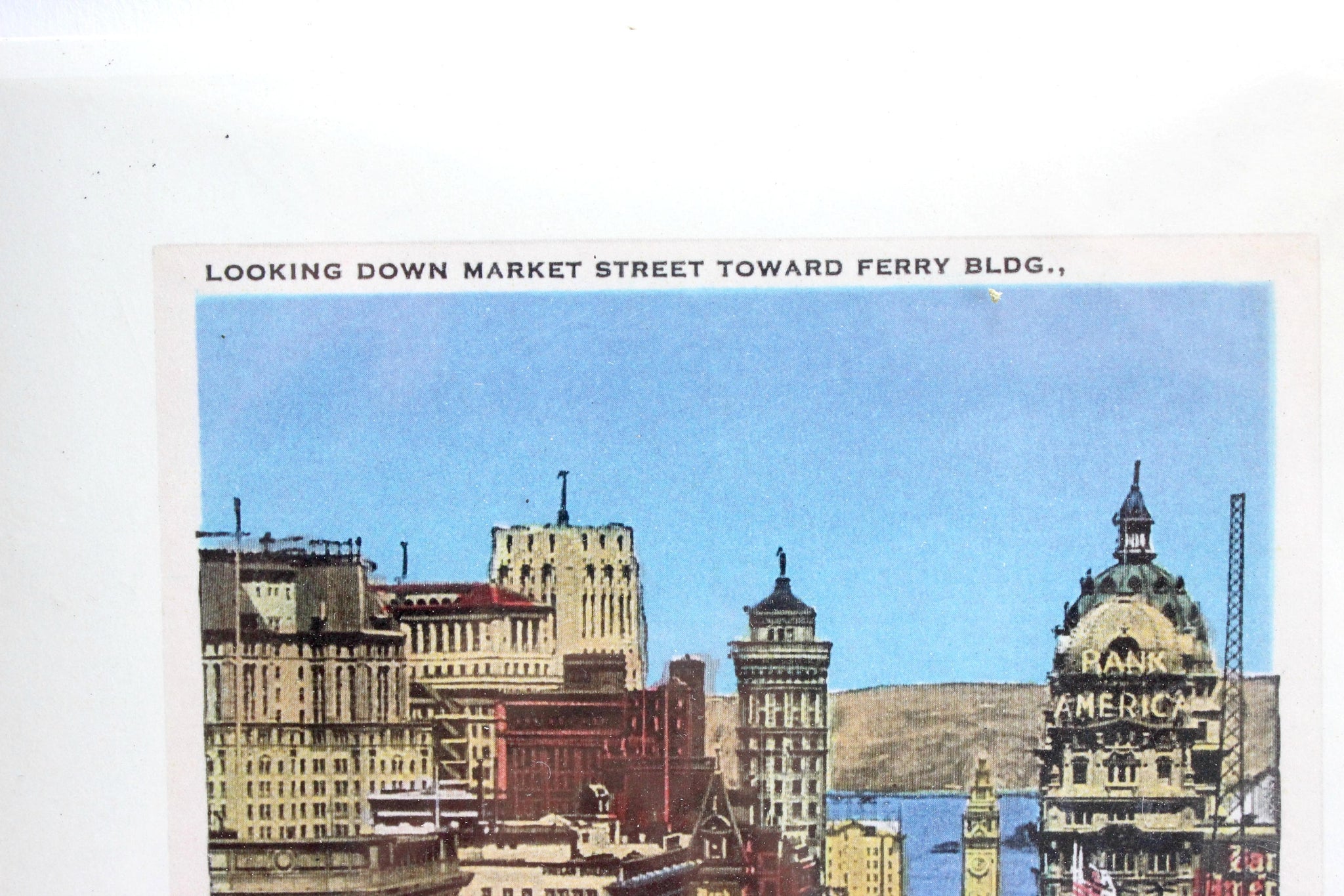 San Fransisco Greeting Card, Vintage Stationary, Note Card