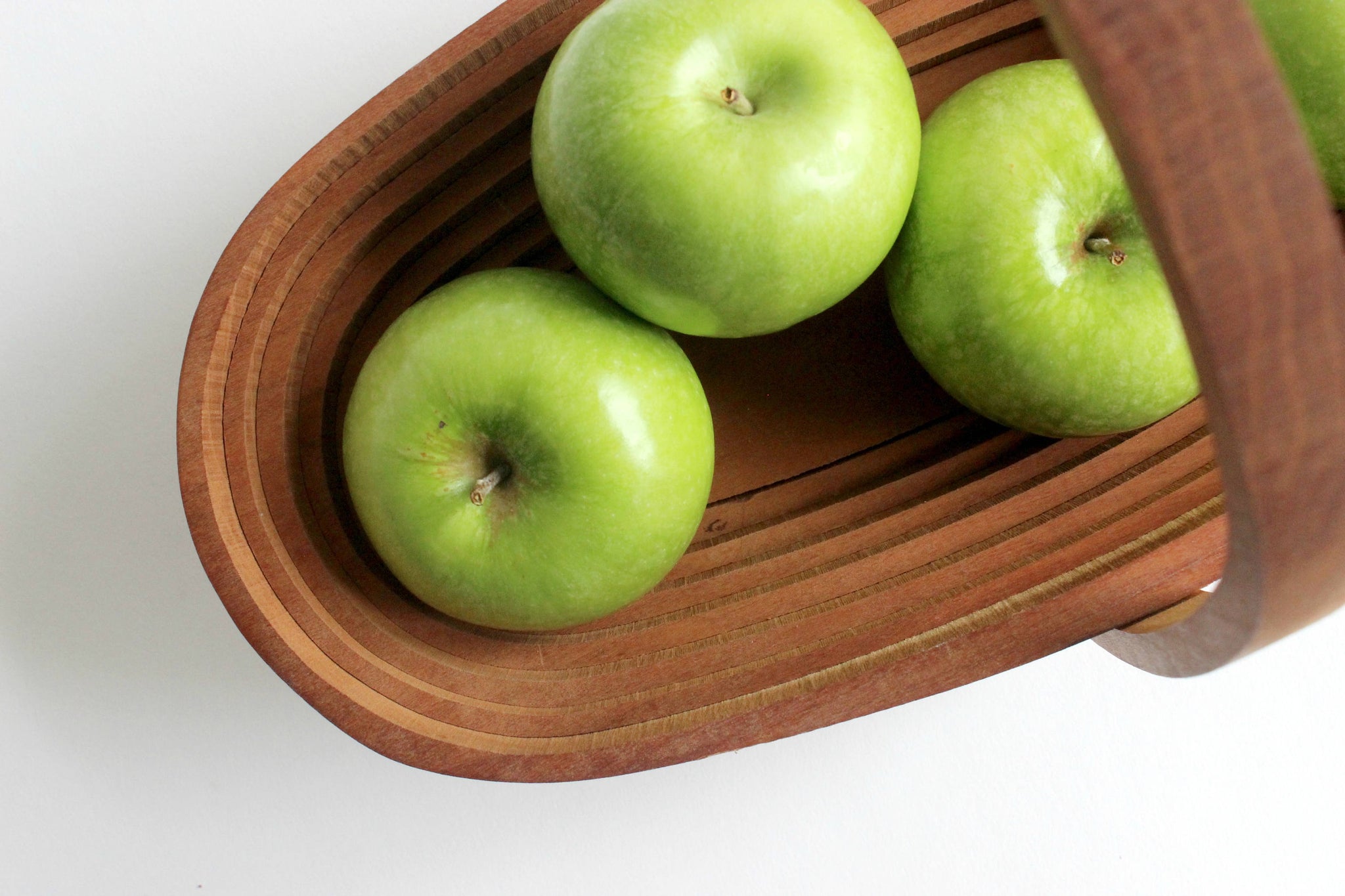 Expanding & Collapsible Wood Bowl, Mid Century Modern Home Decor