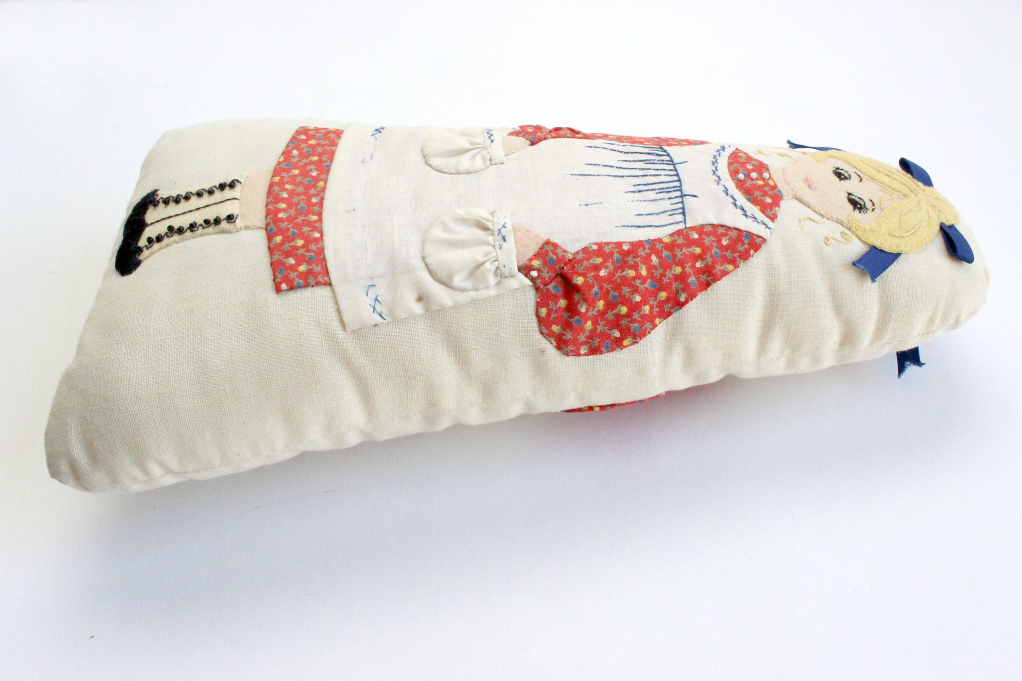 Handmade Doll Pillow, Vintage Children's Toy