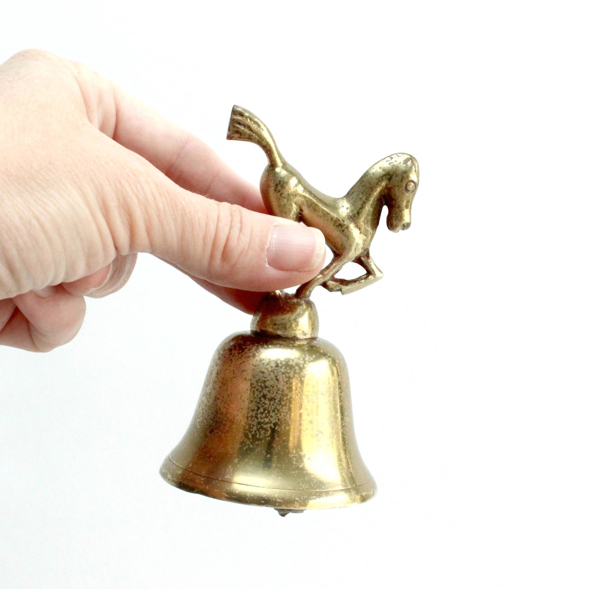 Vintage Brass Bell, Horse Lovers Gift