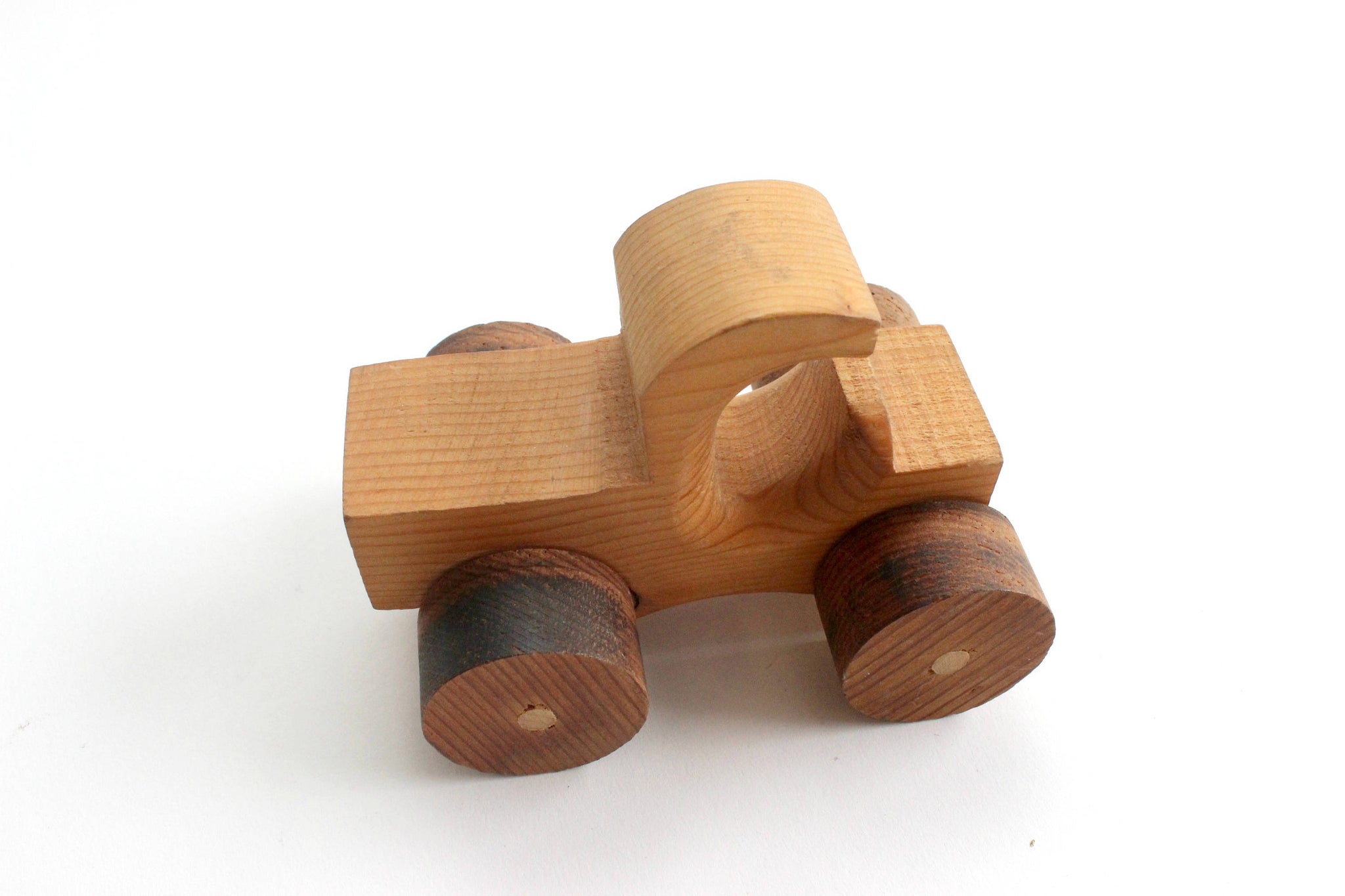 Wooden Toy Tractor, Handmade Toy Car