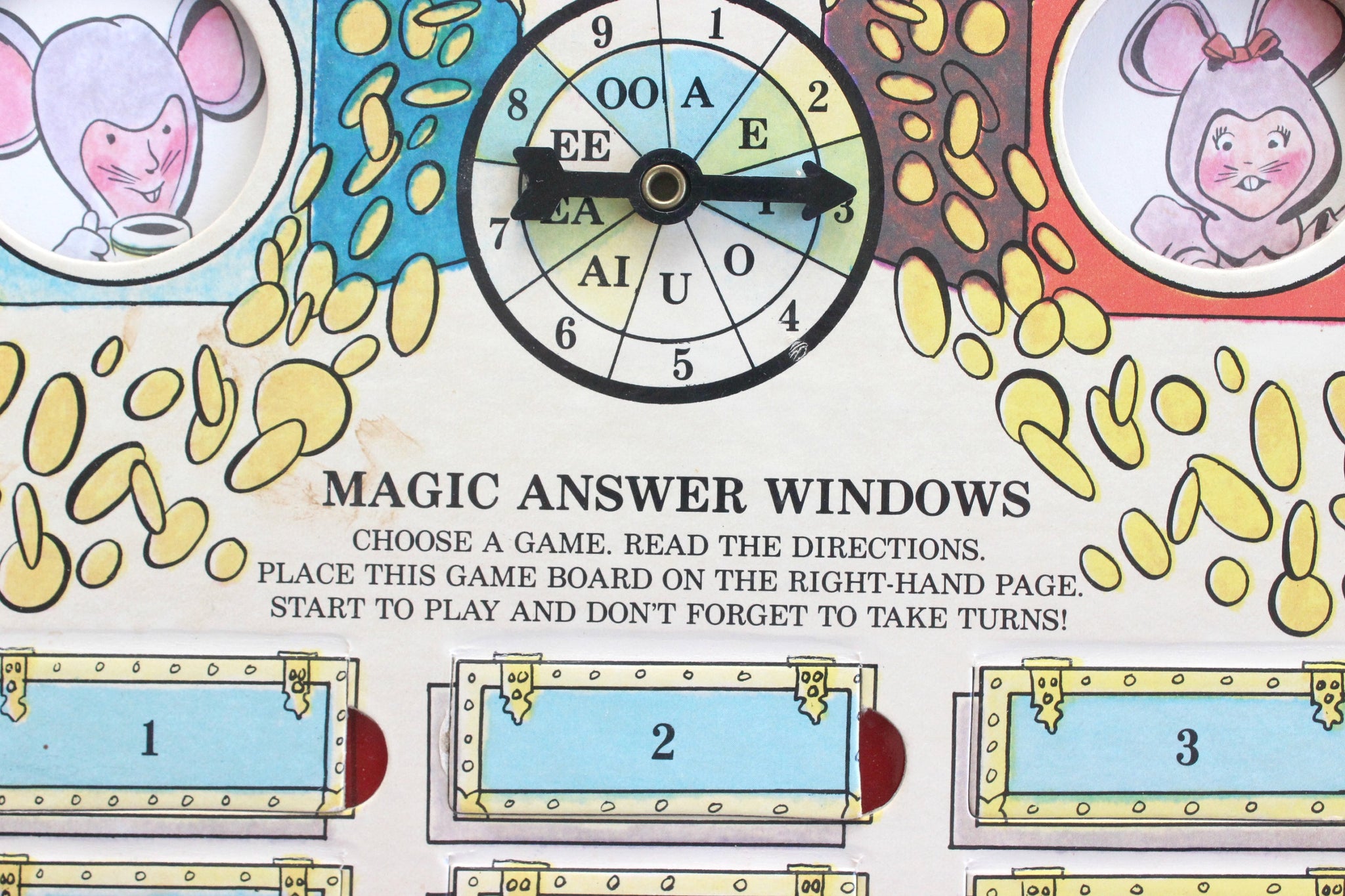 Vintage Children's Book, The Game Show Book, Kids Travel Game
