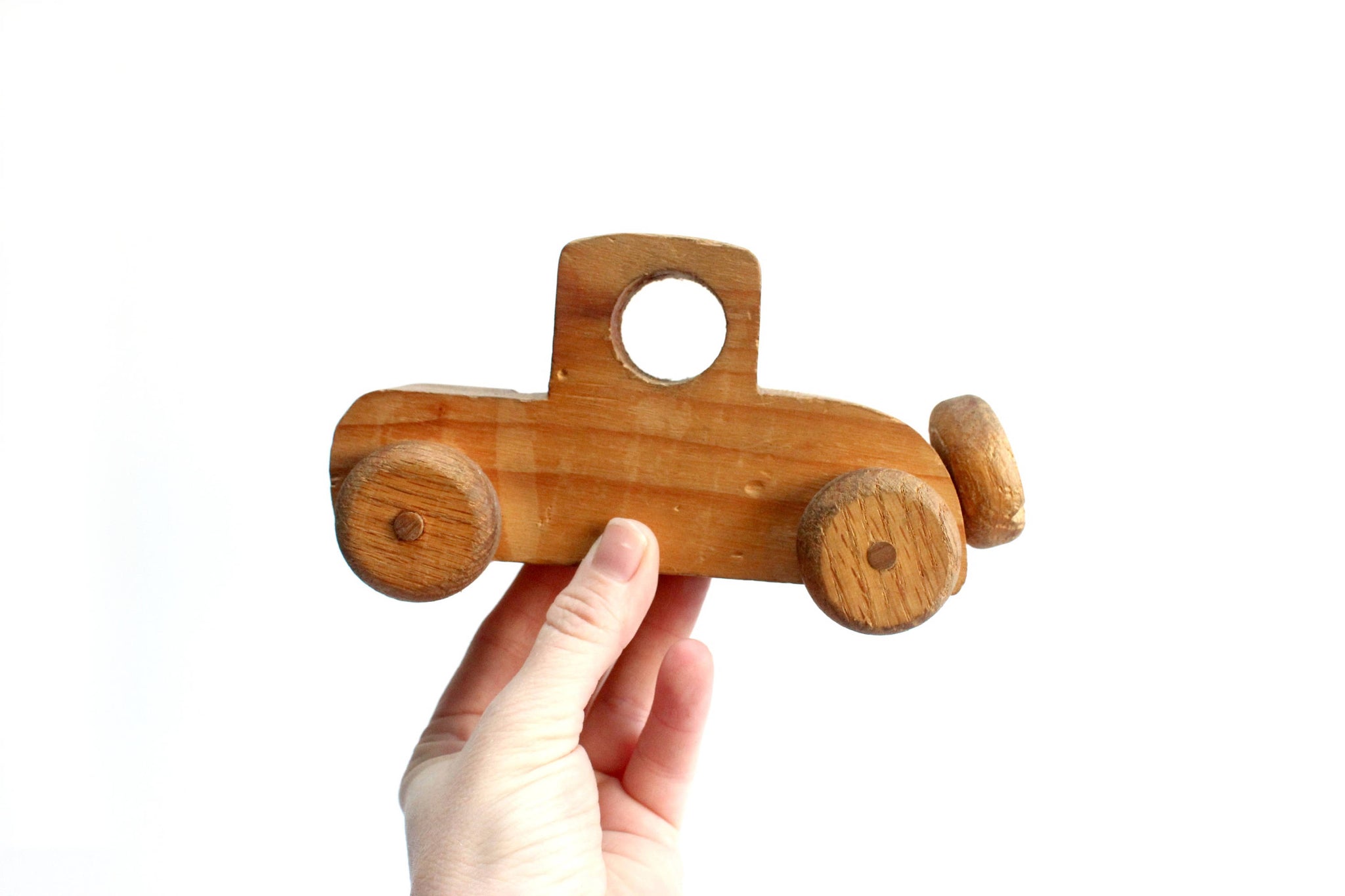 Wooden Toy Car, Primitive Children's Toy