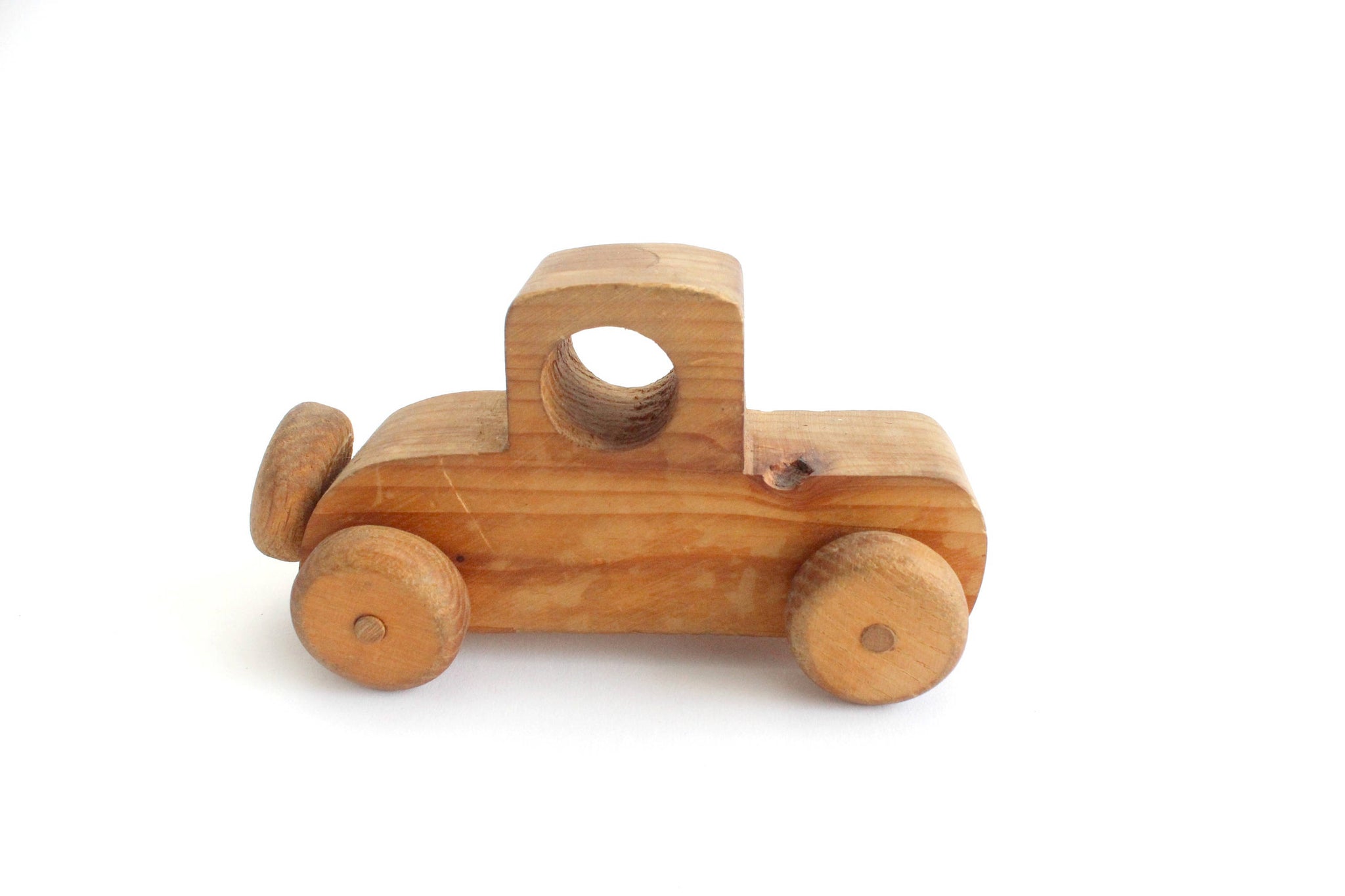 Wooden Toy Car, Primitive Children's Toy