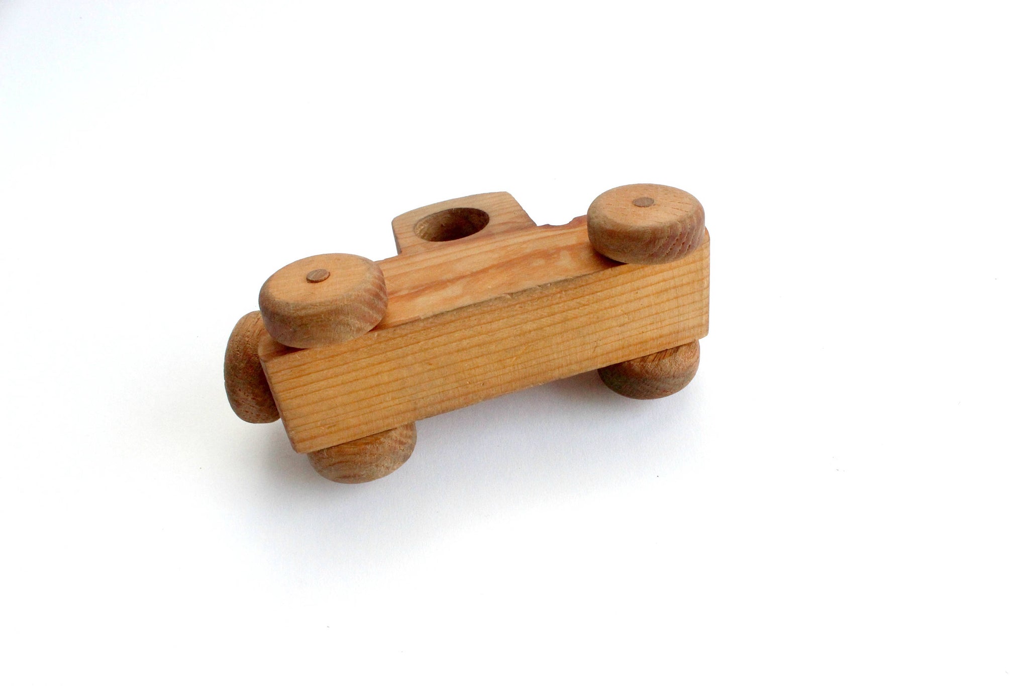 Wooden Toy Car, Primitive Children's Toy