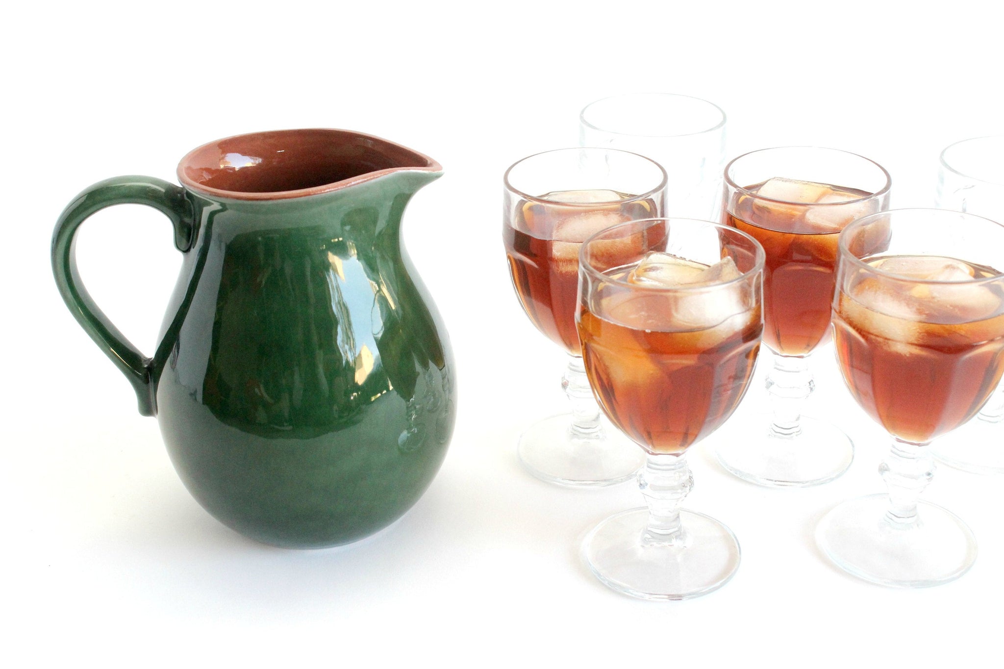 Vintage Water Goblets, Iced Tea Glasses, Ice Cream Cups