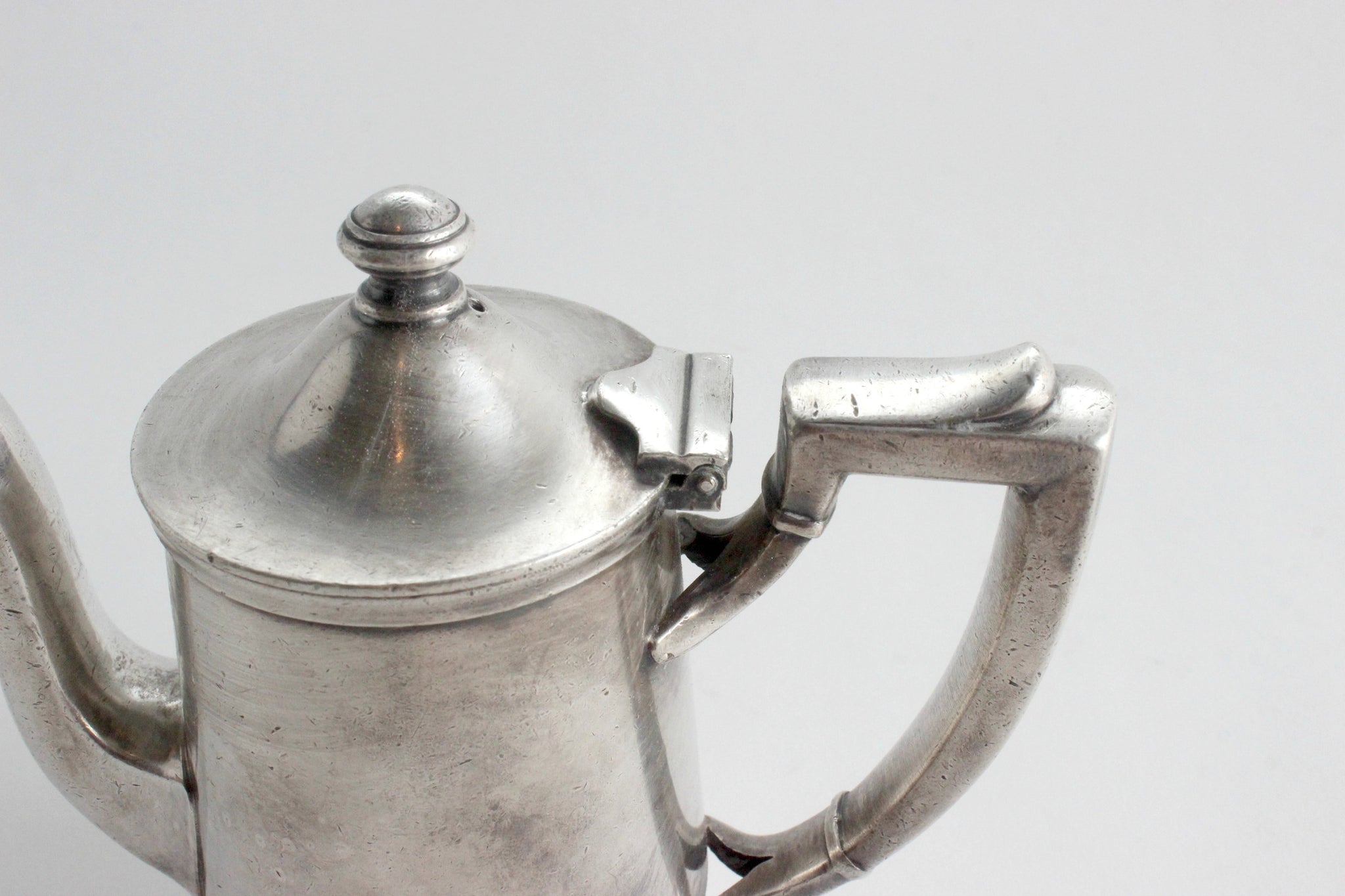 Pewter Teapot, Coffee Pot, International Silver Co.