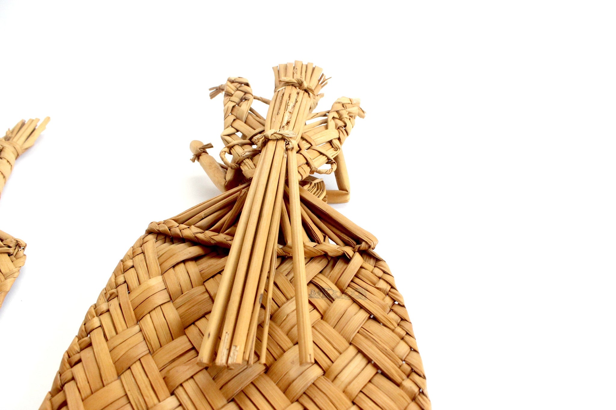 Woven Straw Art, Wall Hangings, Made in Mexico