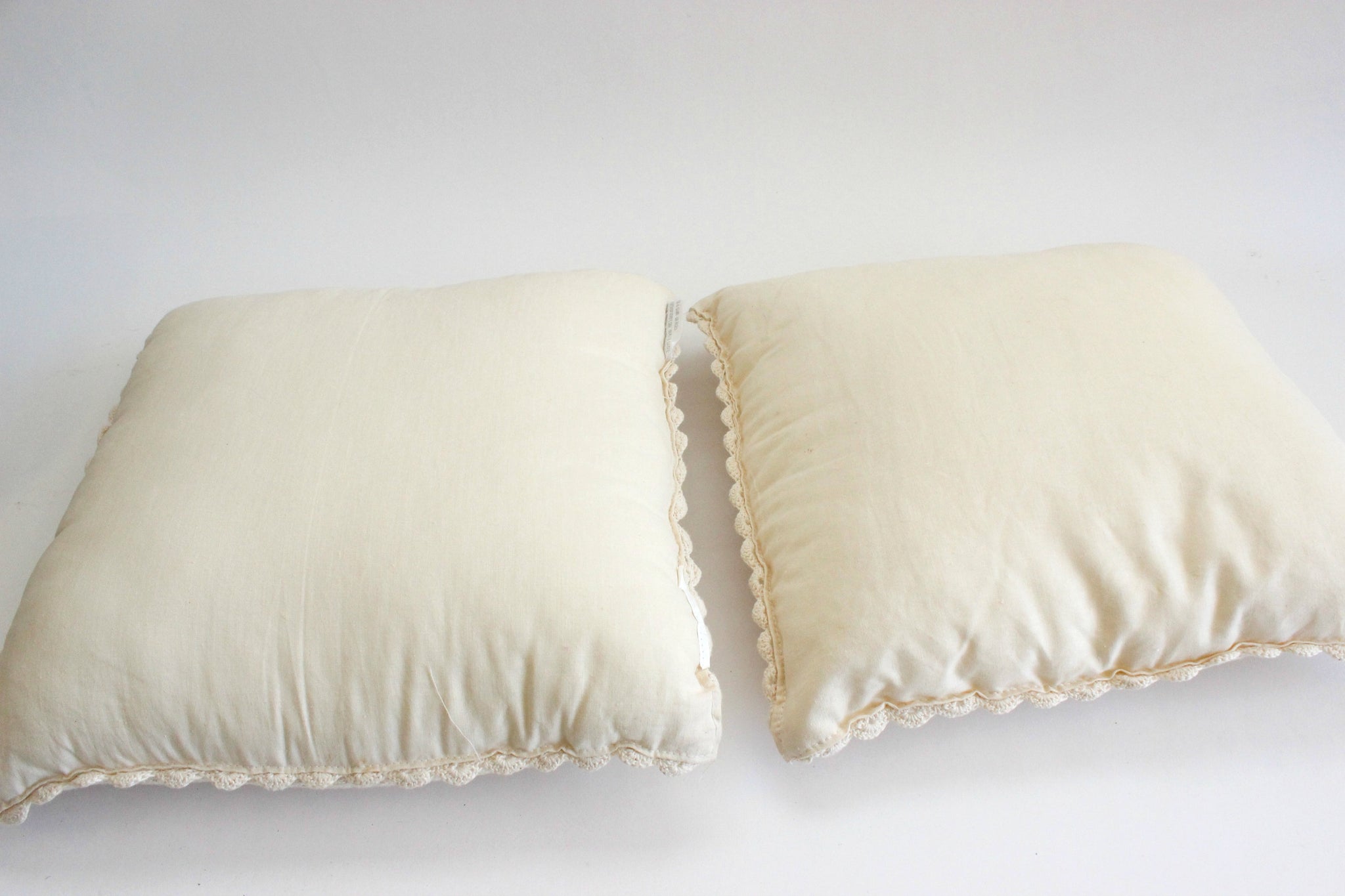 Crocheted Throw Pillows, Decorative Toss Pillows