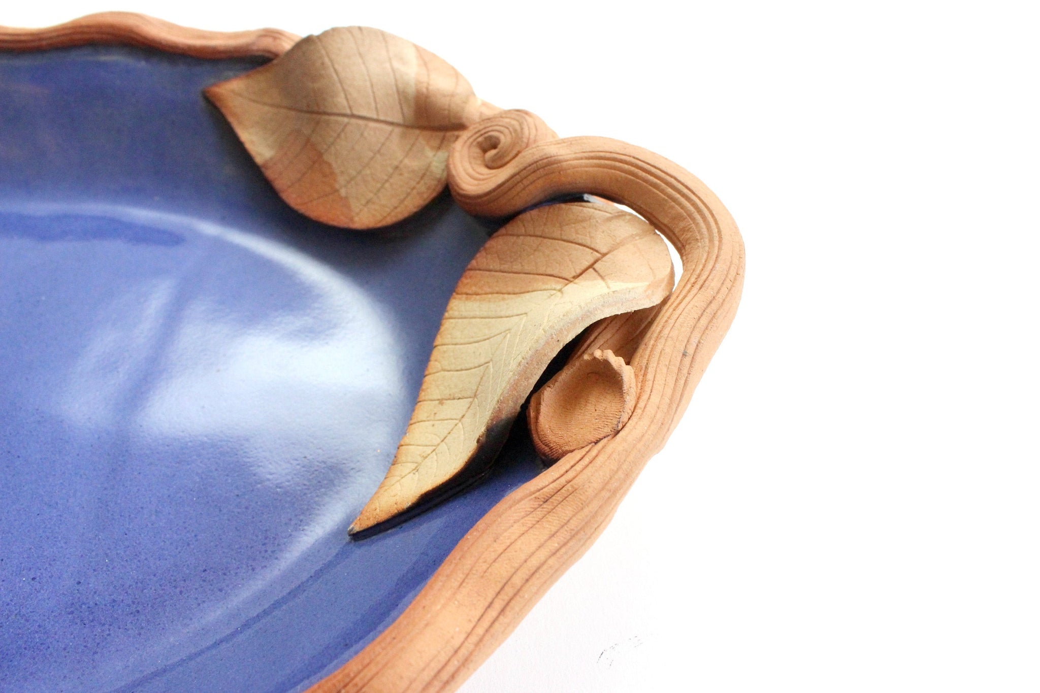 Ceramic Serving Platter, Fall Decor Serving Plate