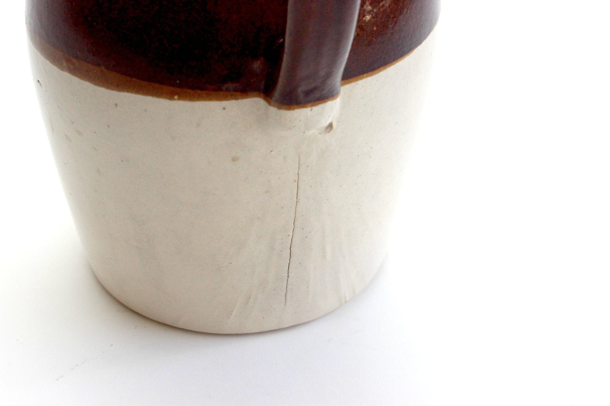 Large Stoneware Pitcher, Farmhouse Style Kitchen Decor