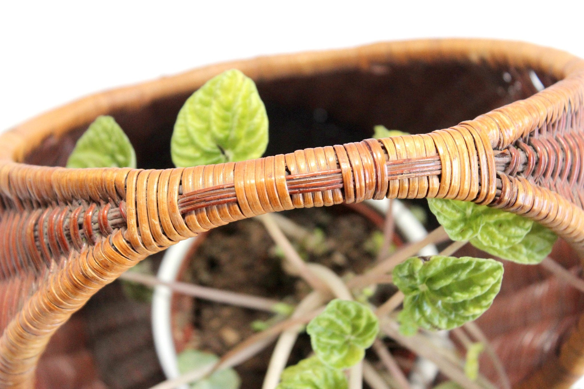 Woven Rattan Basket