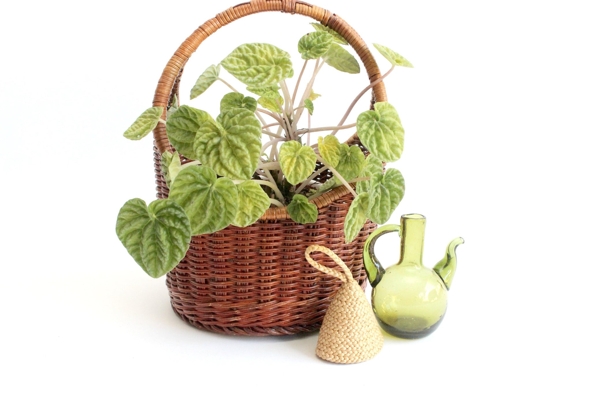 Woven Rattan Basket