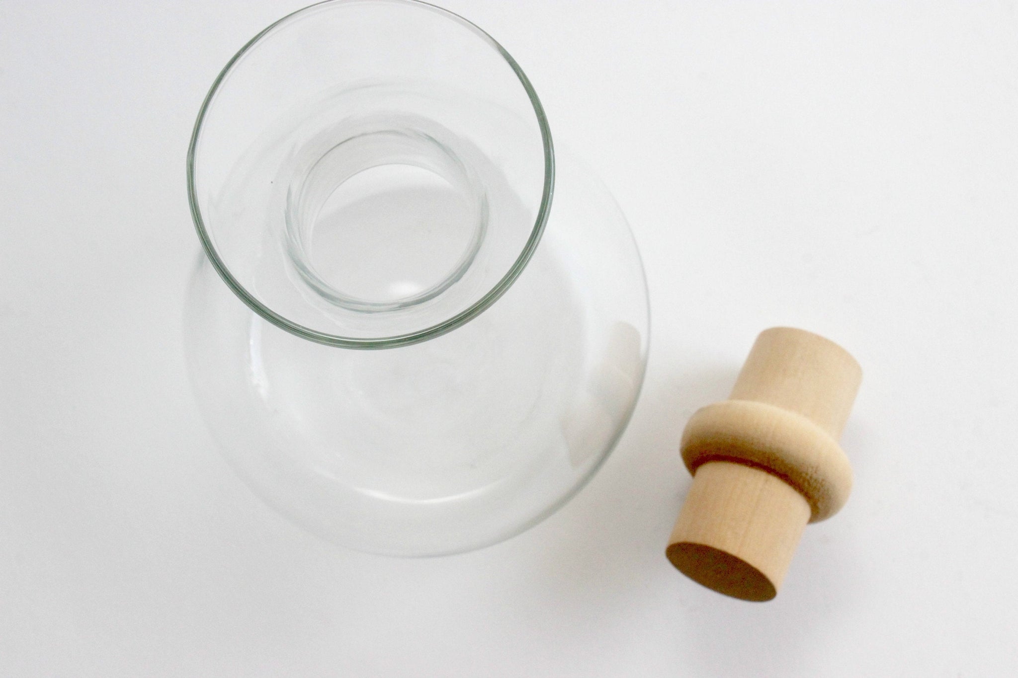 Pyrex Wine Carafe, Vintage Glass Decanter