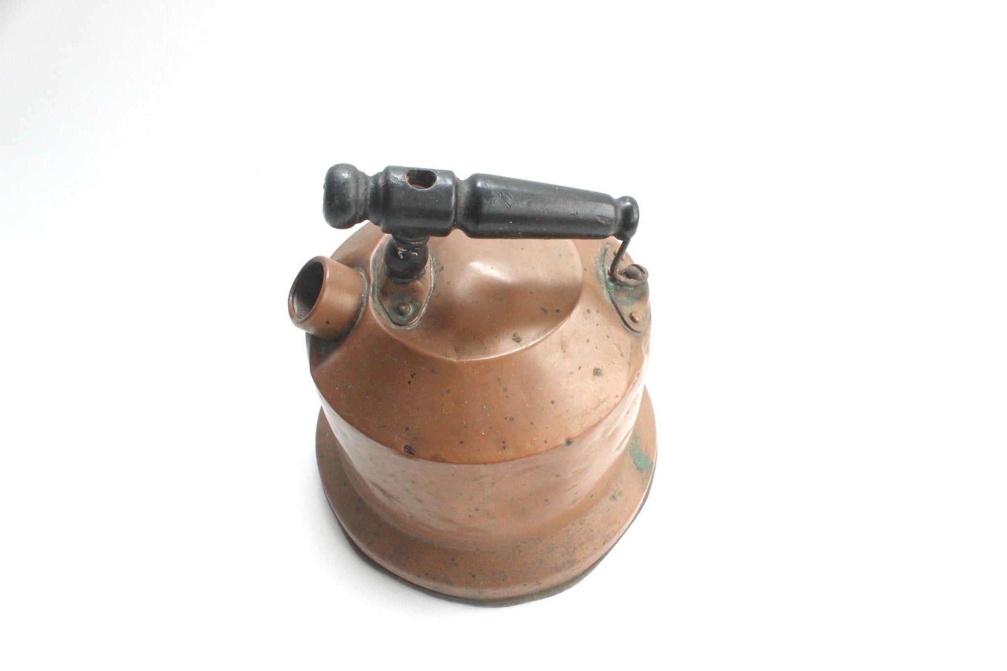 Antique Copper Kettle, Farmhouse Kitchen Decor
