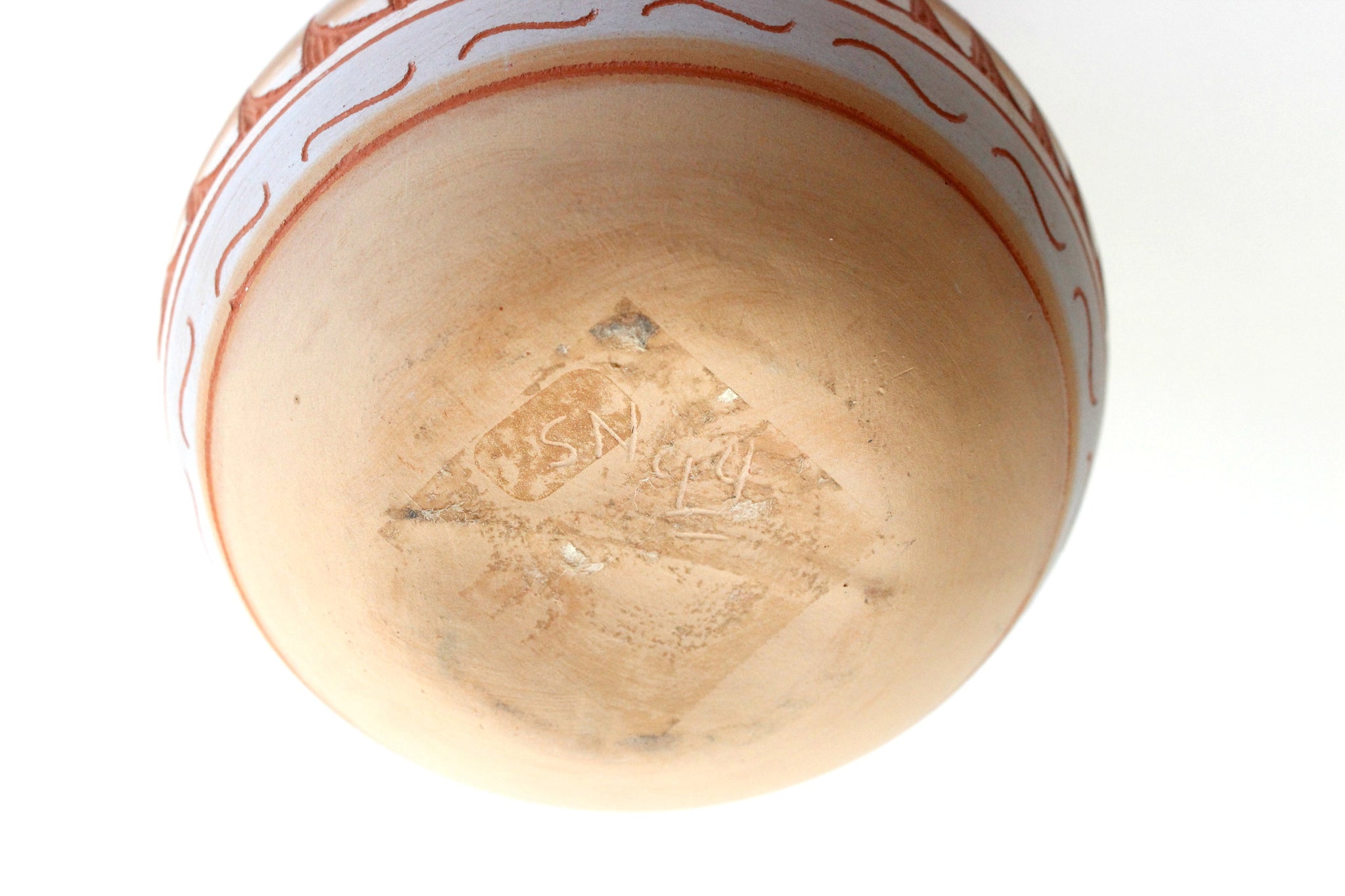 Native American Style Clay Pot, Decorative Ceramics, Folk Art