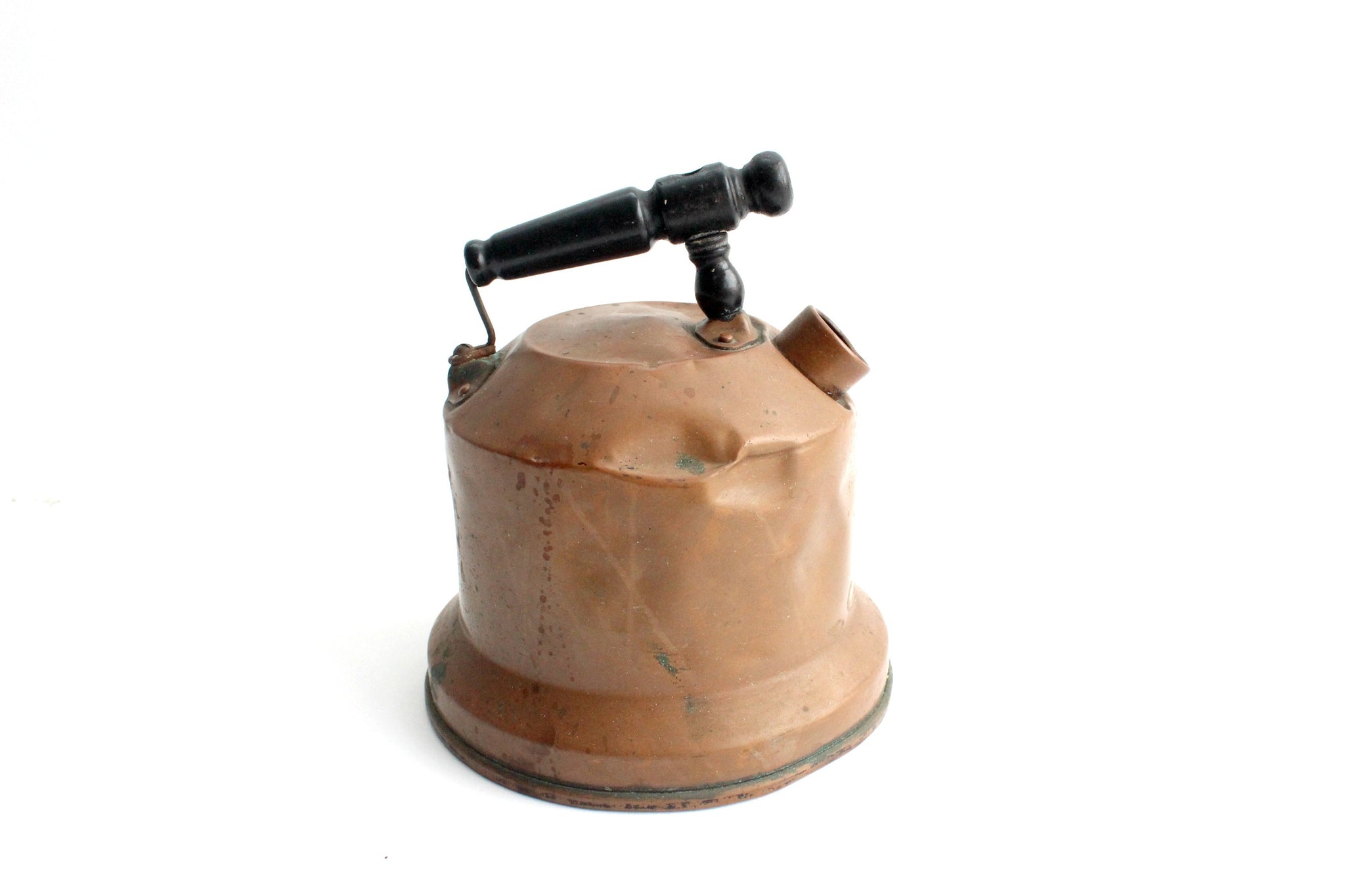 Antique Copper Kettle, Farmhouse Kitchen Decor