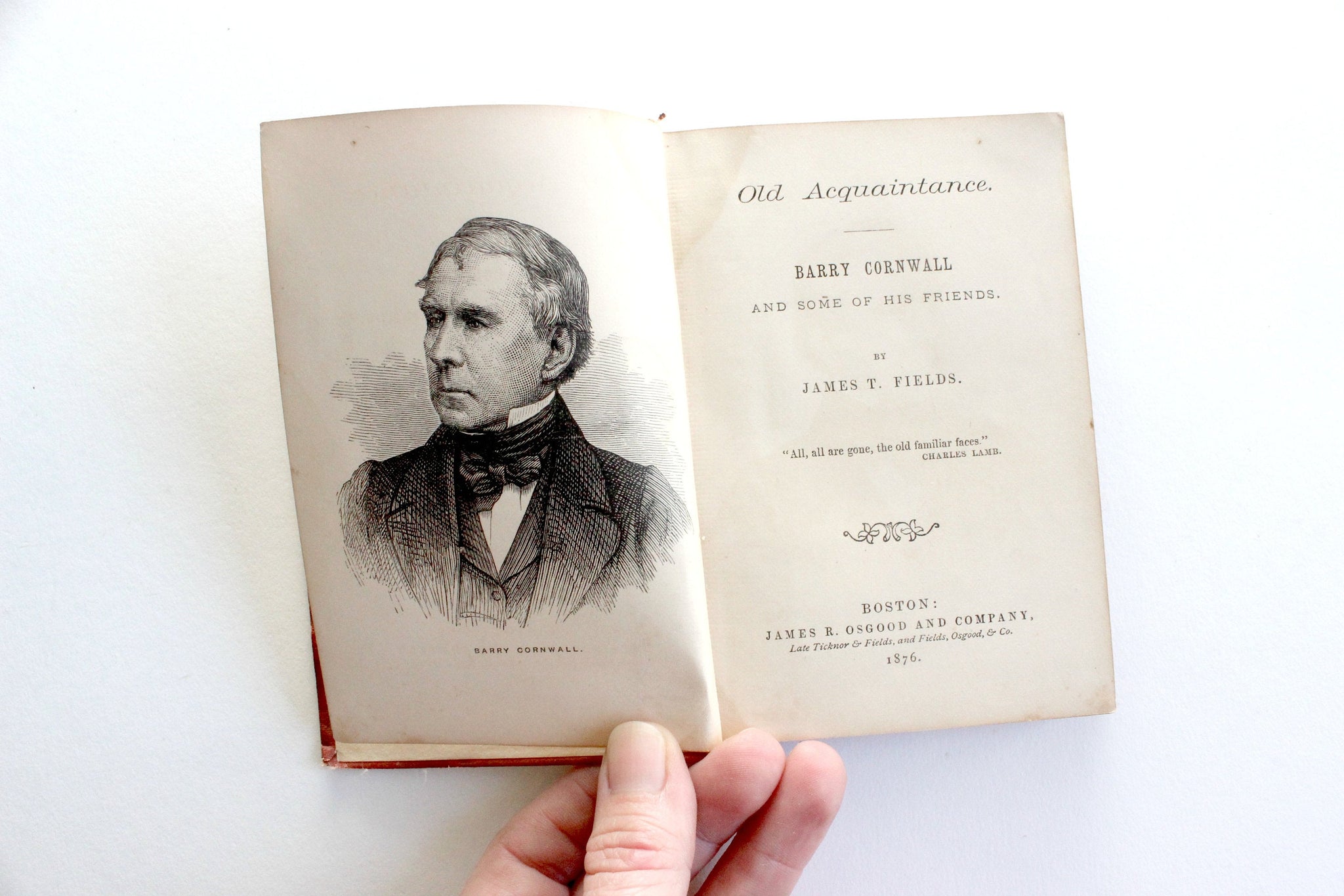 Antique Book 1876 edition, Vest Pocket Series of Standard and Popular Authors,  Book Collectors Gift