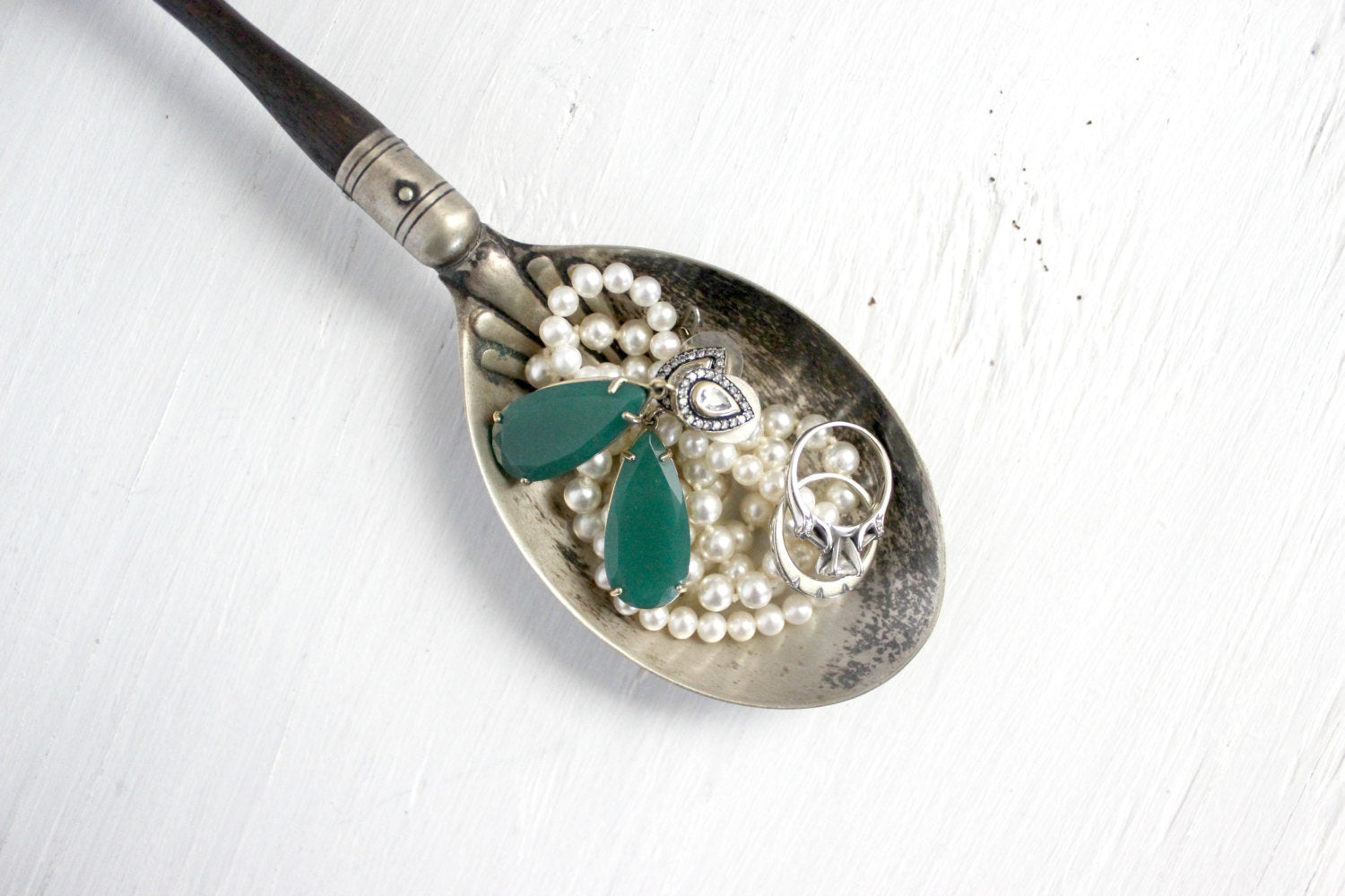 Vintage Serving Spoon - Makes A Perfect Little Jewelry Tray!