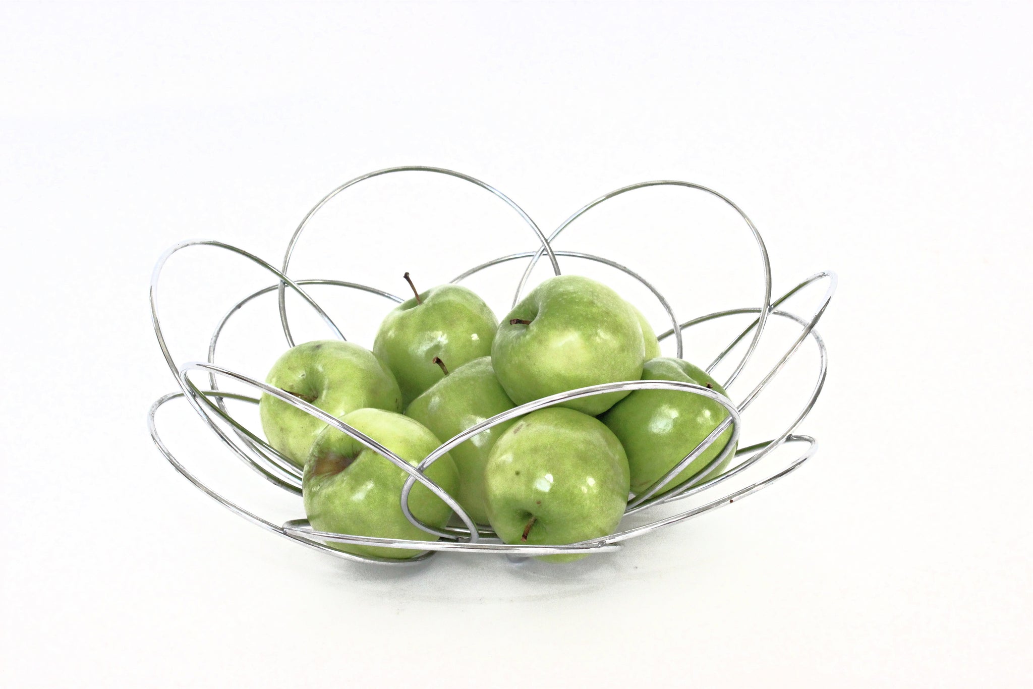1970's Modern Fruit Bowl, Stainless Steel Kitchen Bowl