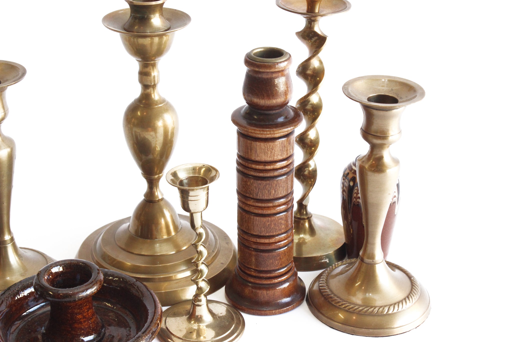 Vintage Mid Century Candlestick Holder