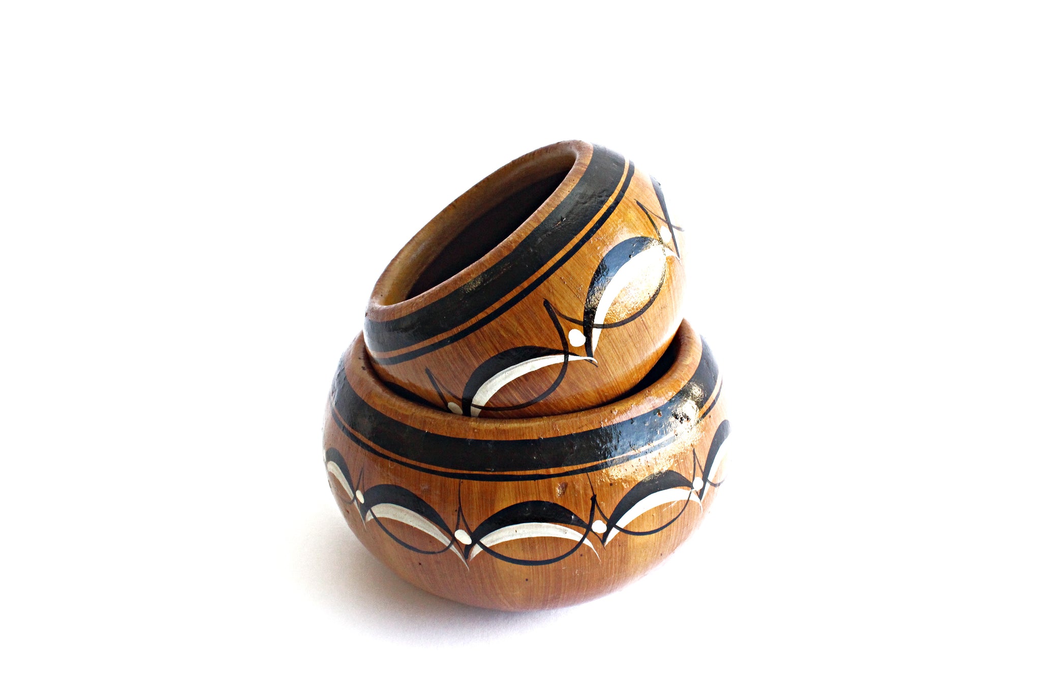 Hand Painted Indoor Planters, Mexican Ceramic Planters