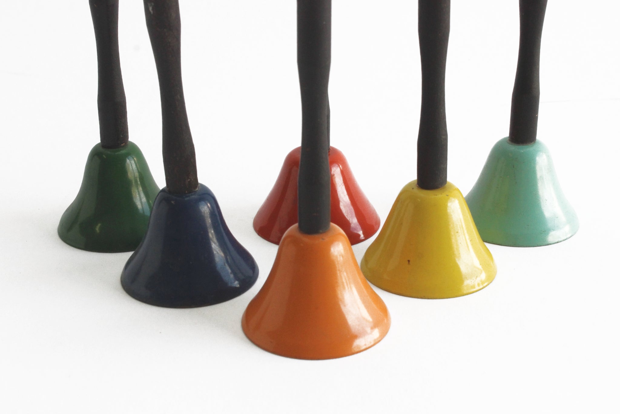 Vintage Music Class Hand Bells, Learning Bells