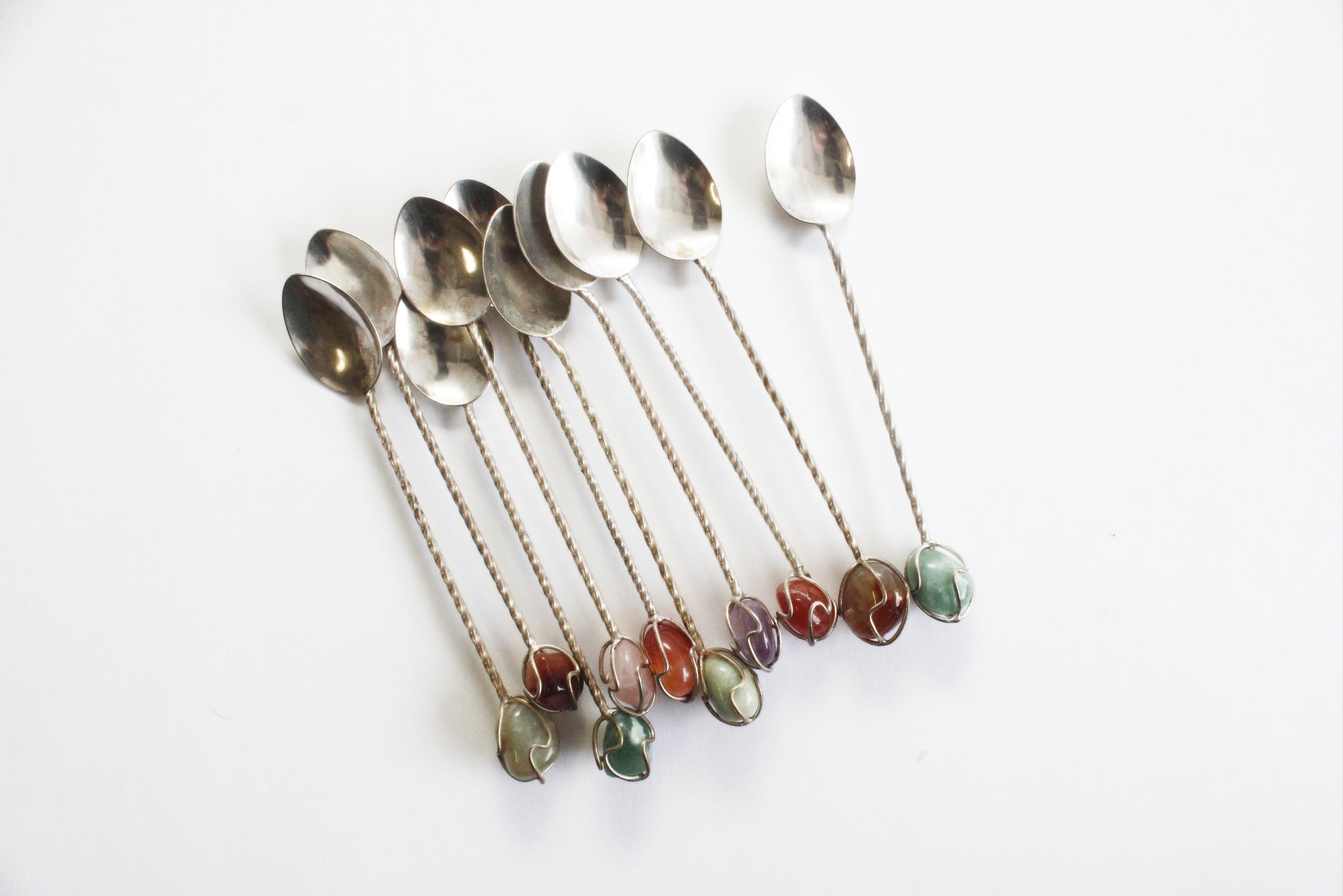 Silver Plated Teaspoons, Small Coffee & Tea Stirring Spoons