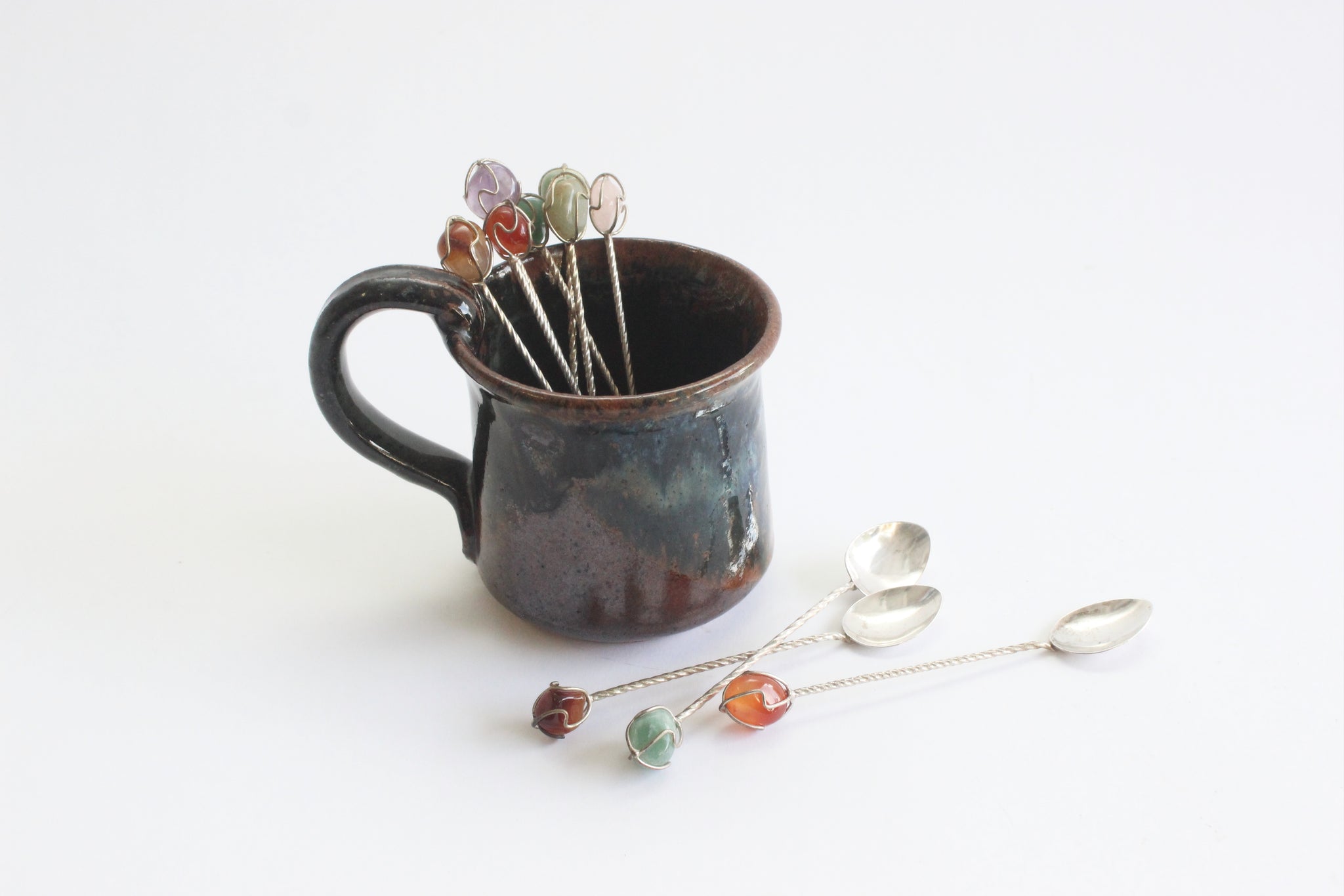 Silver Plated Teaspoons, Small Coffee & Tea Stirring Spoons