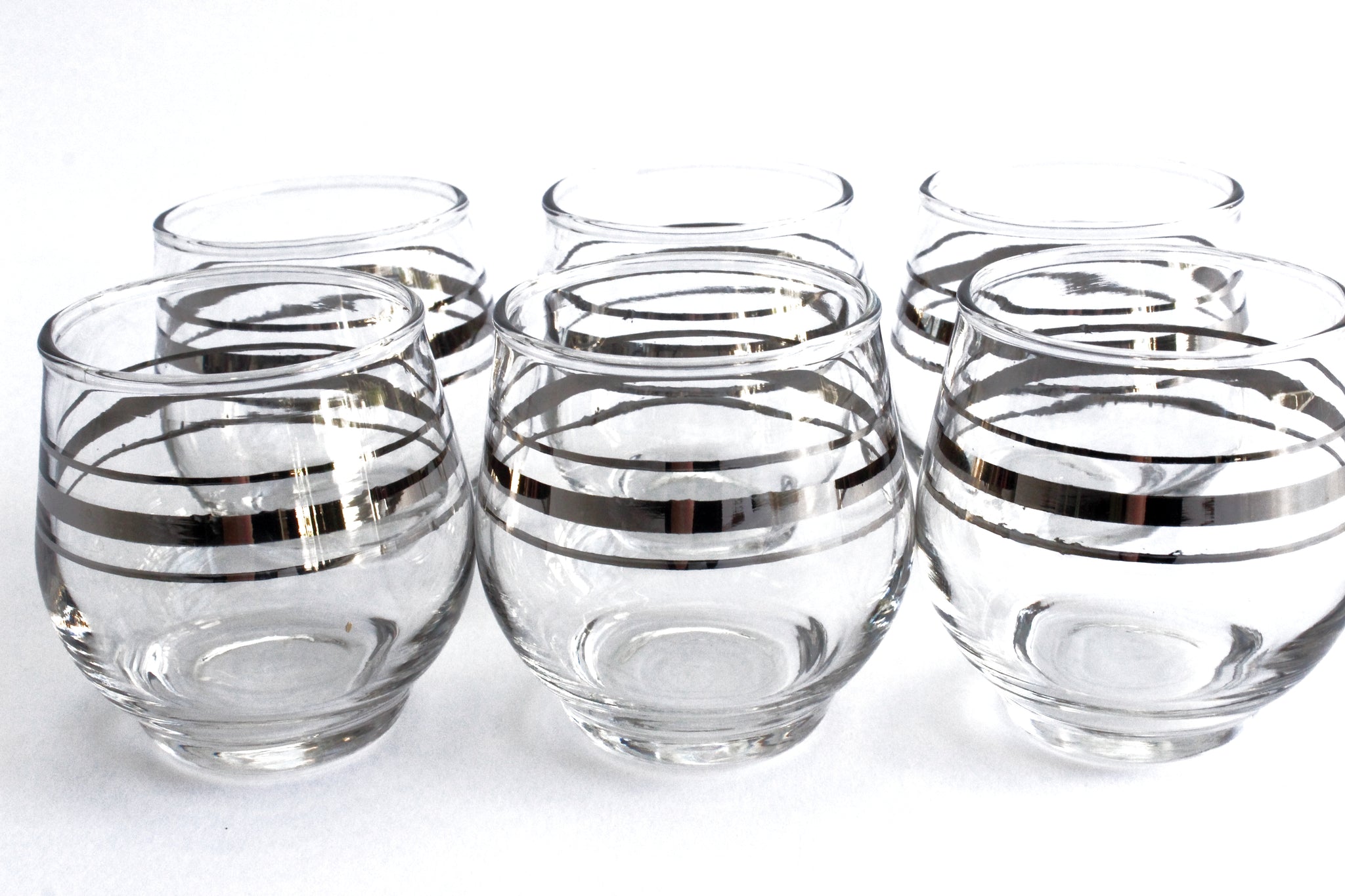1960s vintage cocktail glasses