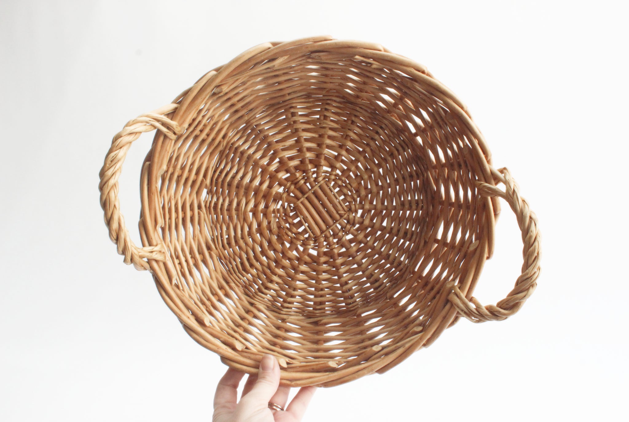 vintage wicker basket
