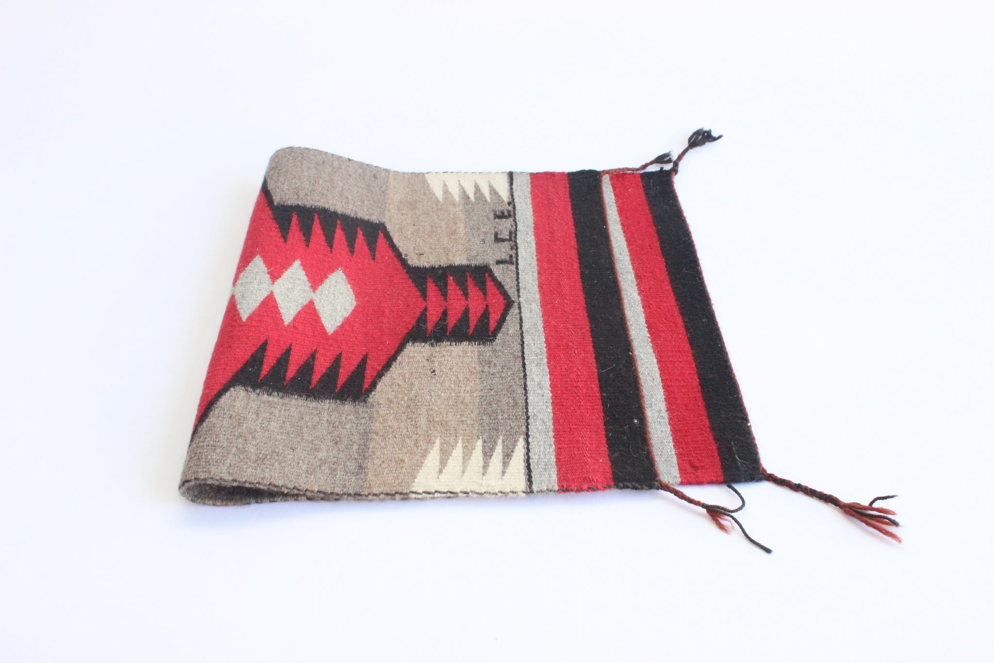 Authentic Navajo Rug, Woven Wall Decor, Table Top Accent
