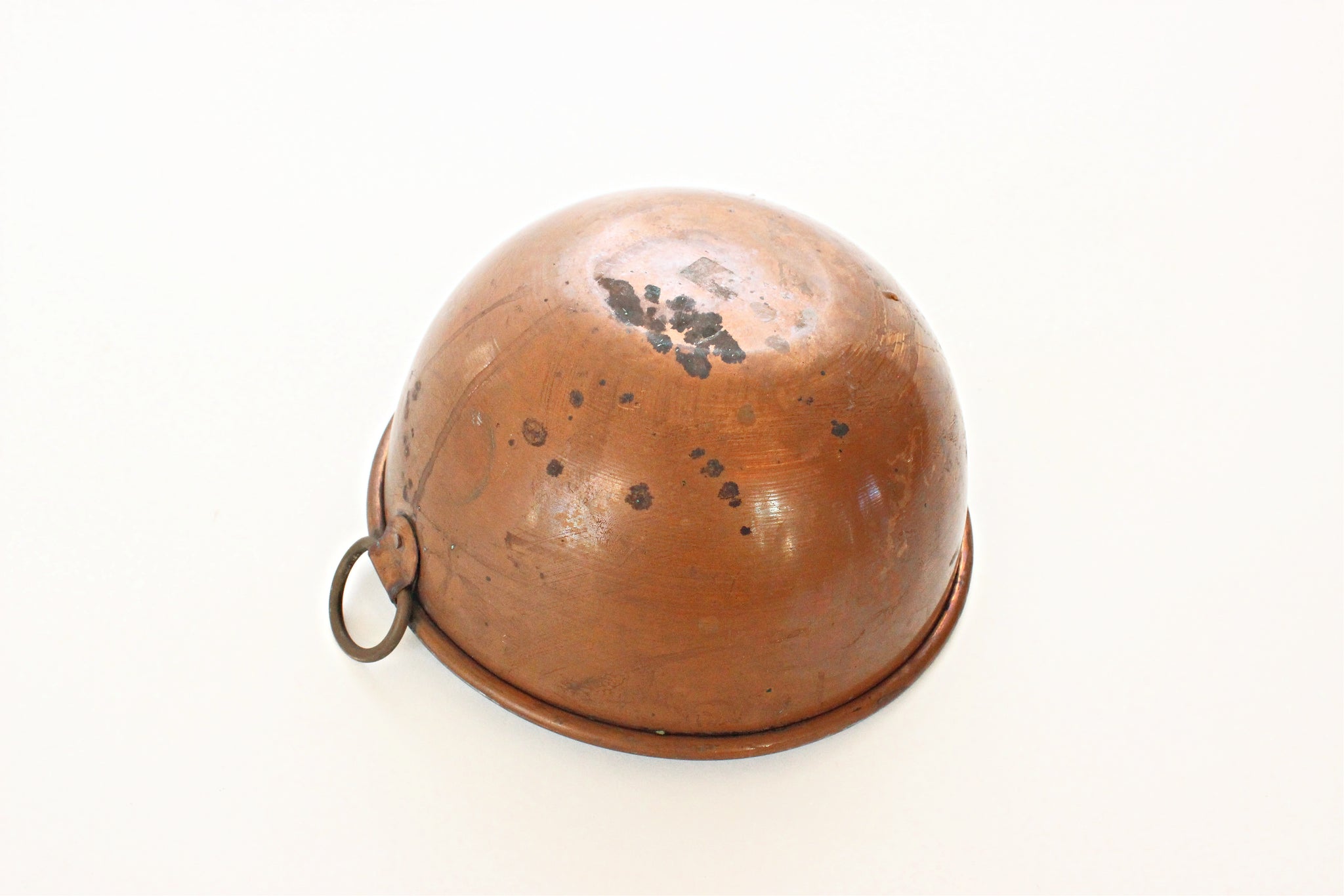 Antique Copper Mixing Bowl