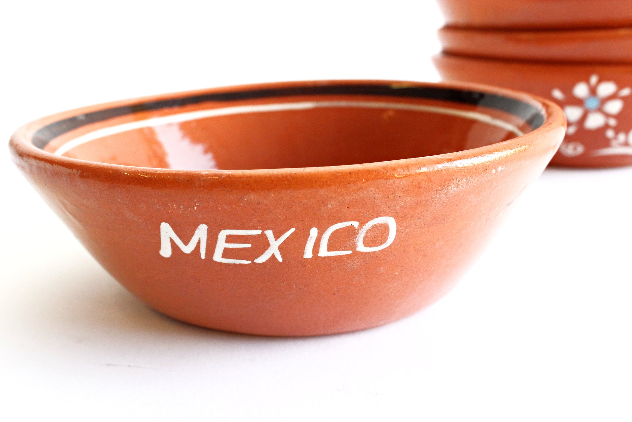 Set of 5 Vintage Terra-Cotta Bowls